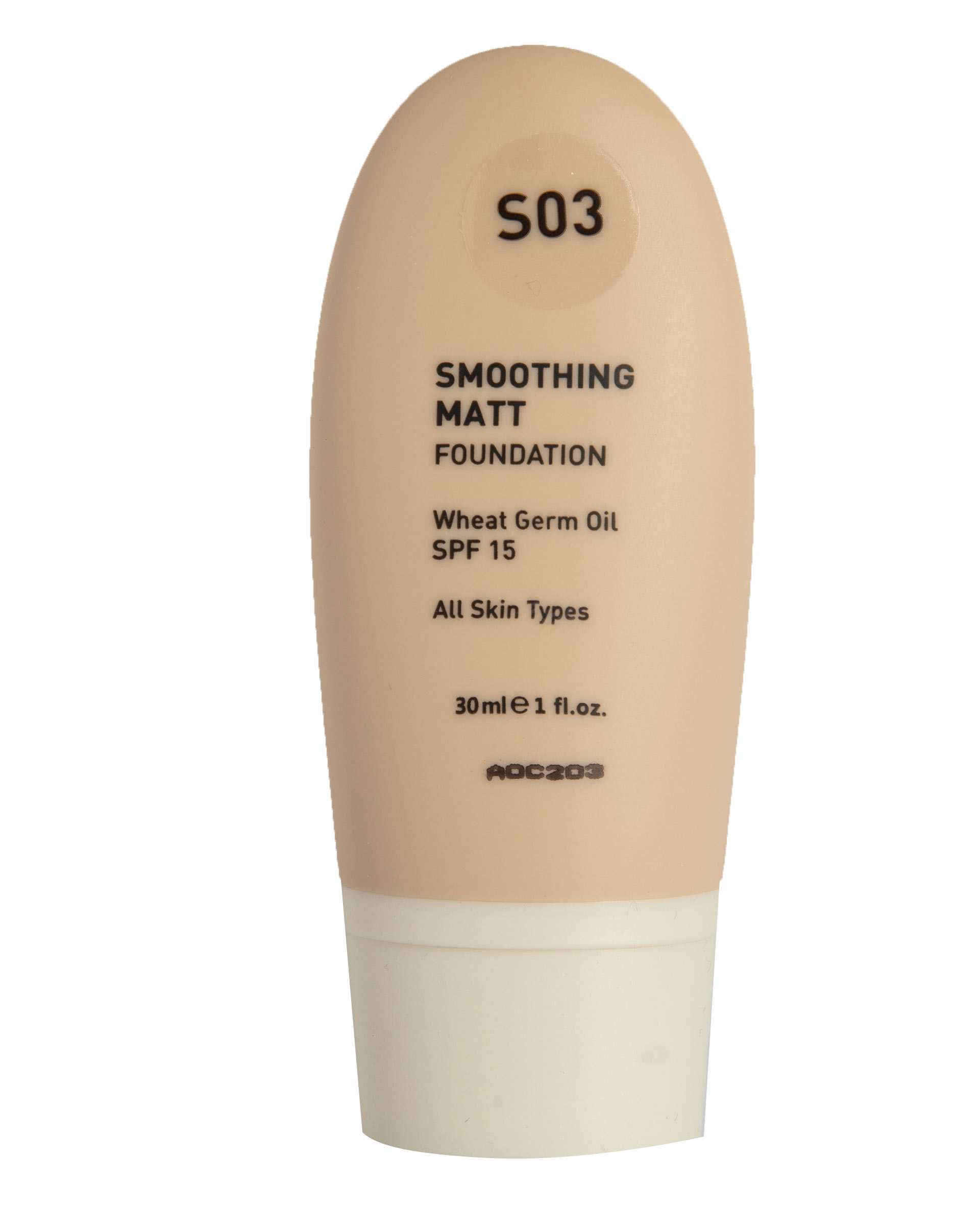 کرم پودر مات SPF15 بژ روشن شماره S03 شون