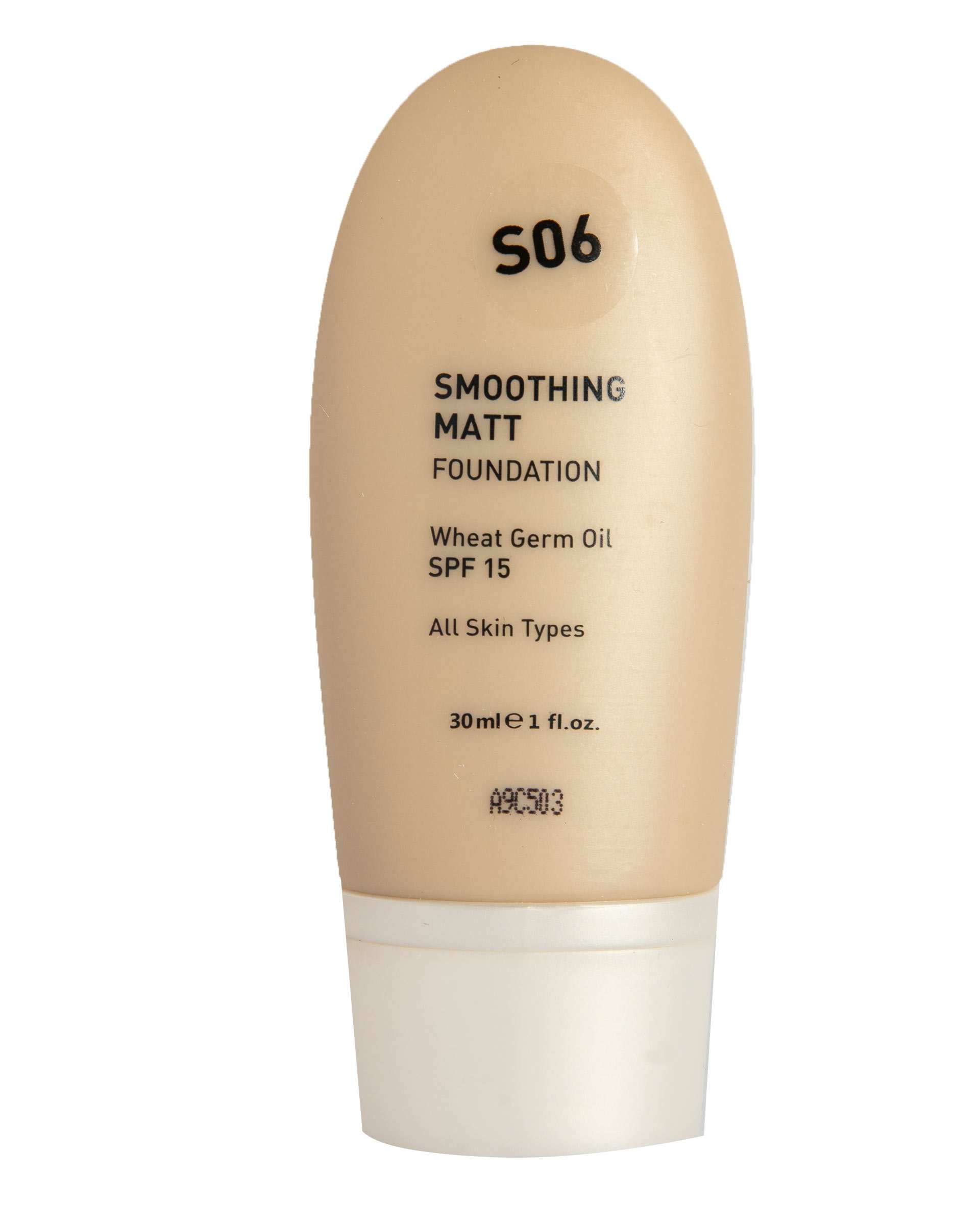 کرم پودر مات SPF15 گندمی شماره S06 شون