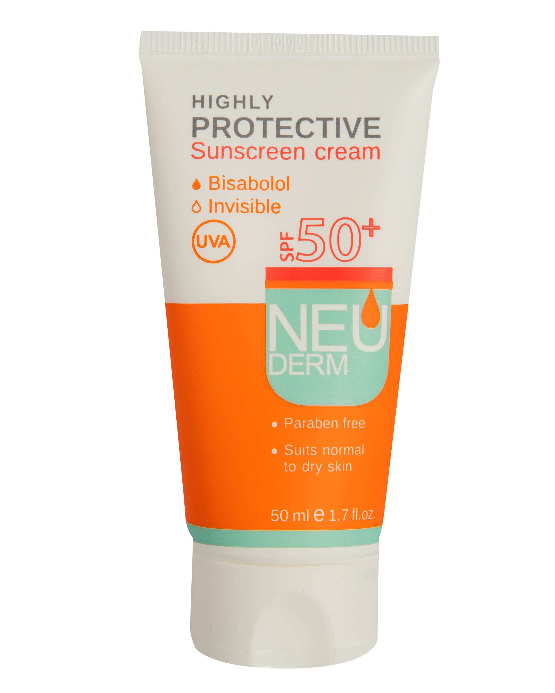 کرم ضد آفتاب Highly Protective SPF50 بی رنگ نئودرم