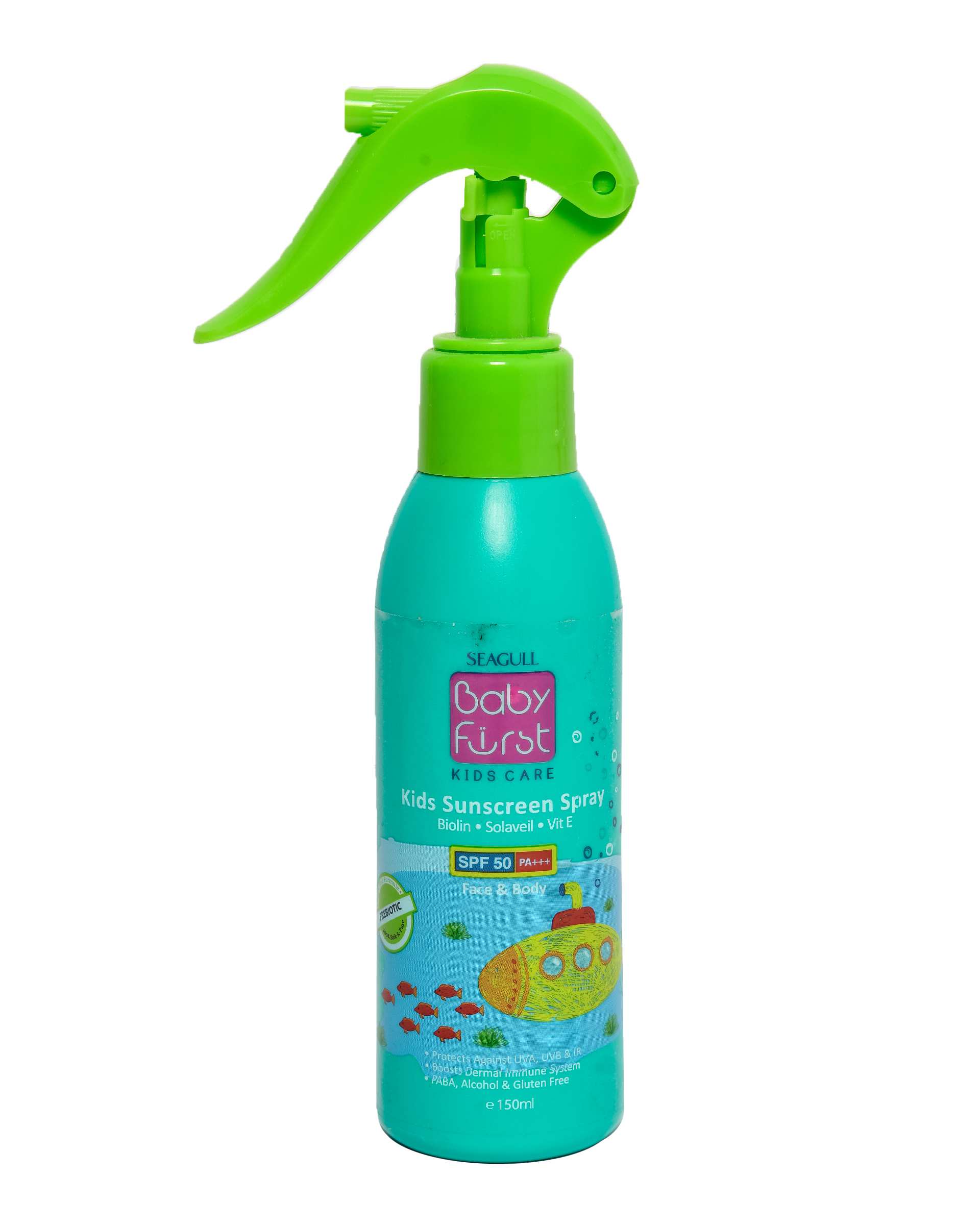 اسپری ضد آفتاب SPF50 پسرانه سی گل 150ml Baby First