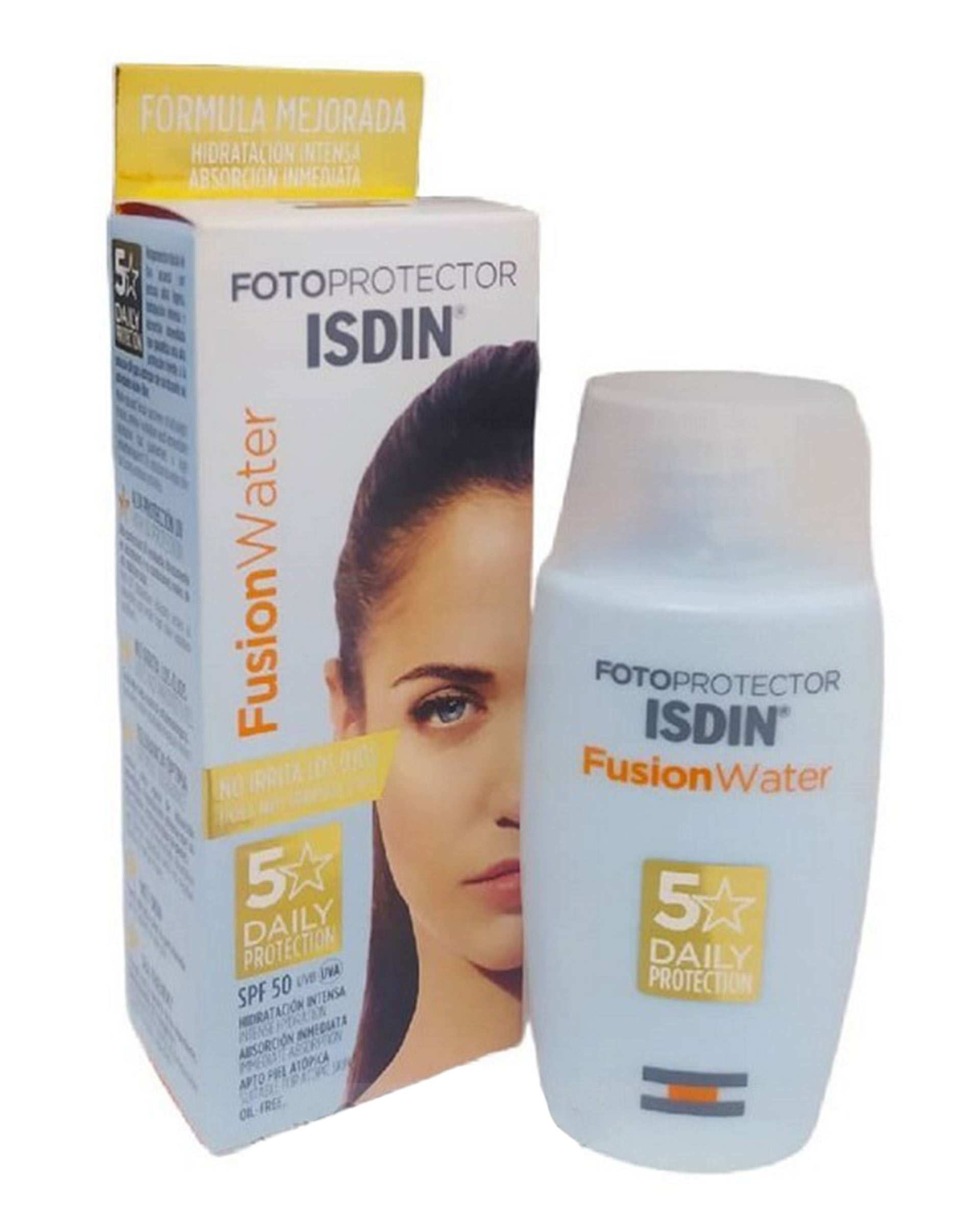 کرم ضد آفتاب SPF50 بدون چربی ایزدین Fusion Water