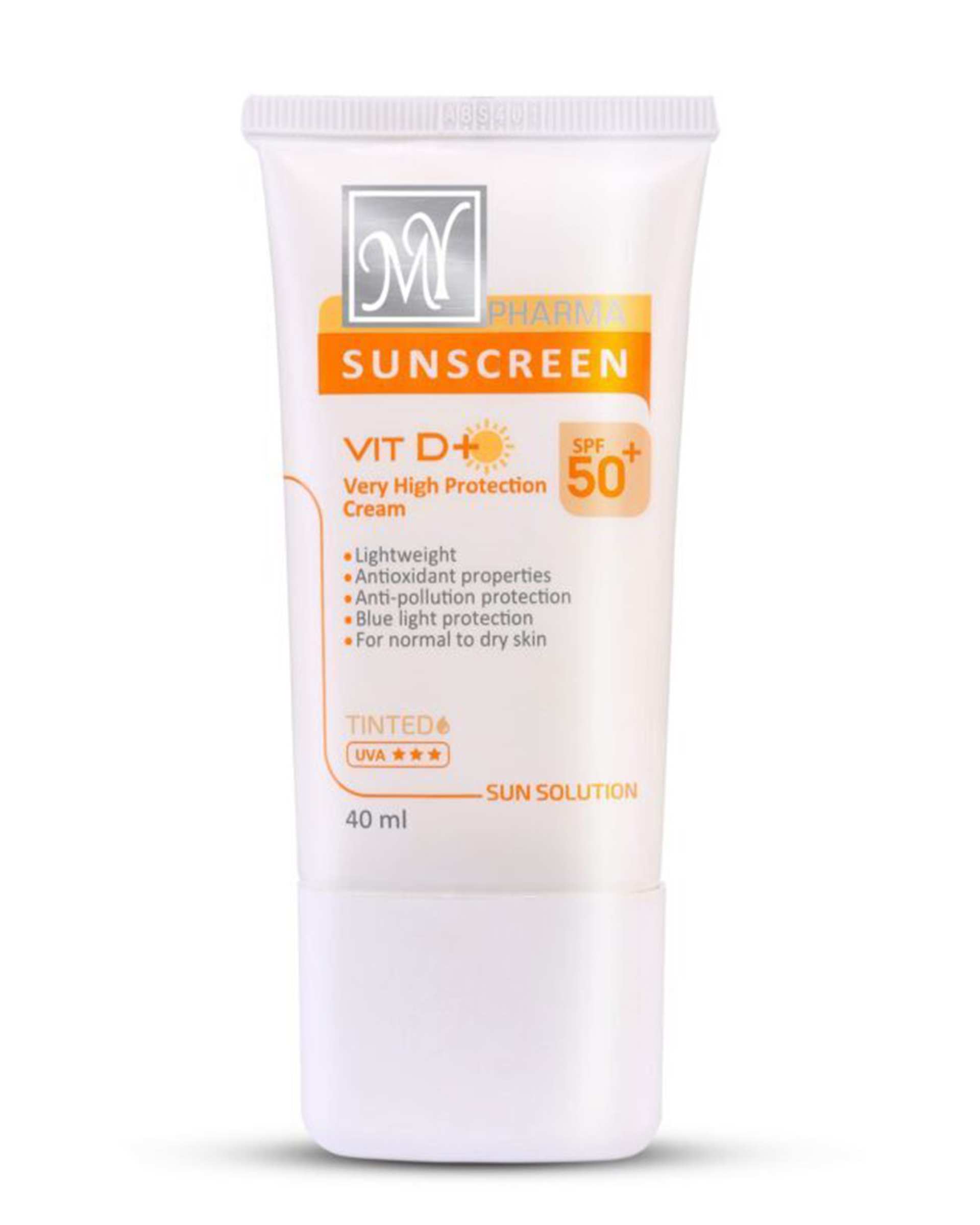 کرم ضد آفتاب رنگی SPF50 مای فارما حاوی Vit D