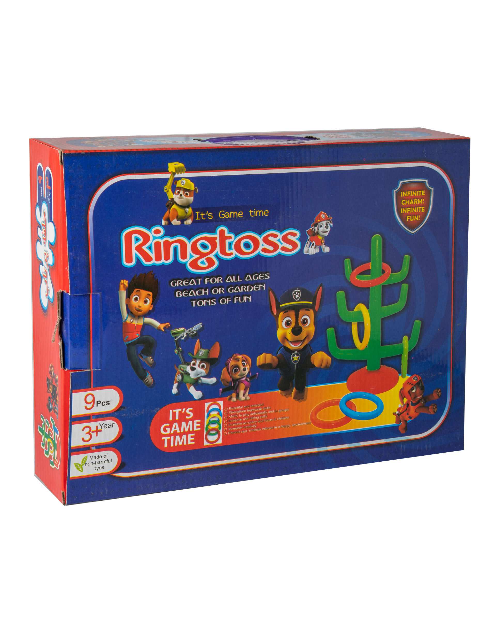 بازی آموزشی حلقه پرتاب کاکتوس کودک برتر مدل Ringtoss