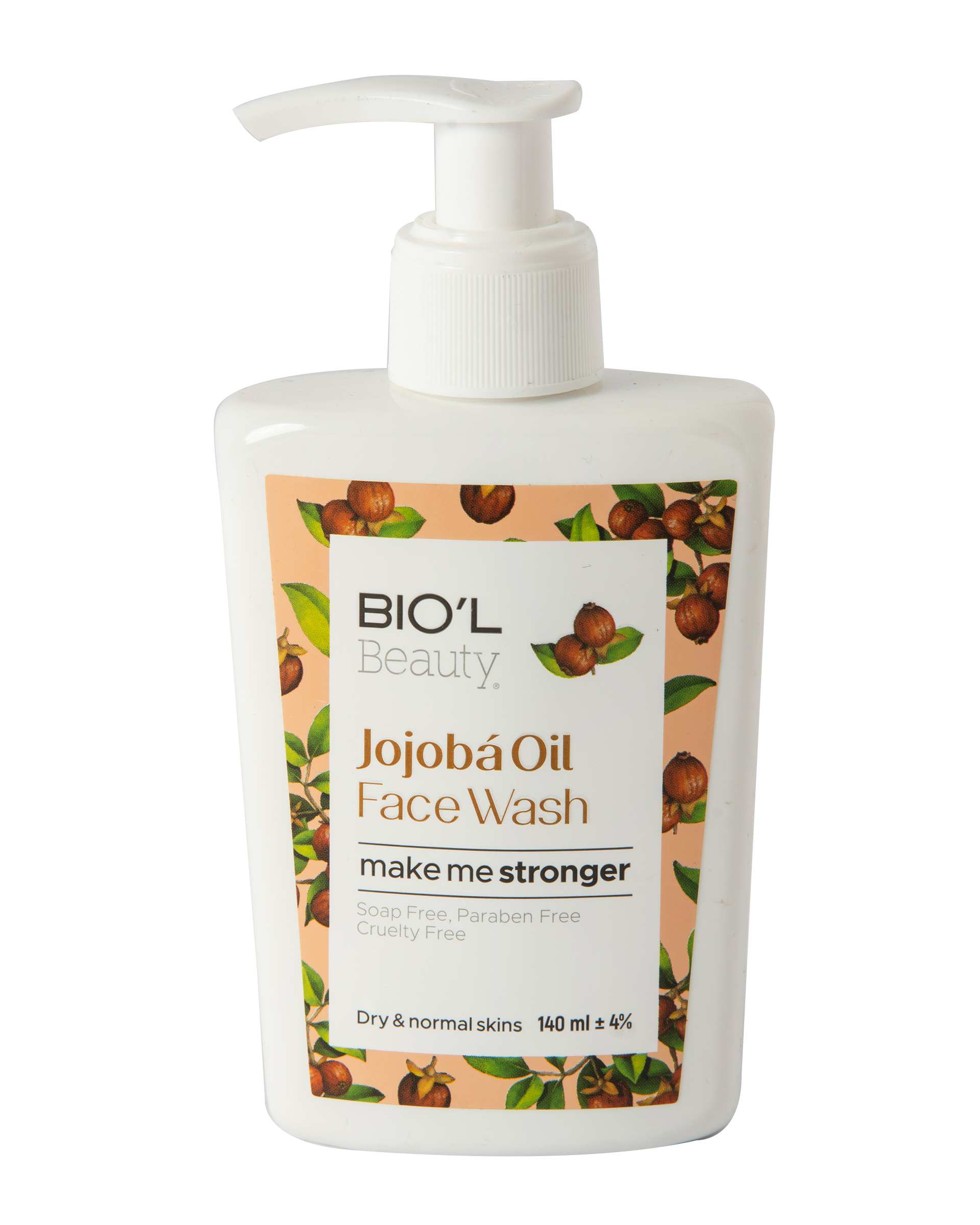 ژل شستشوی صورت بیول 140ml Jojoba Oil