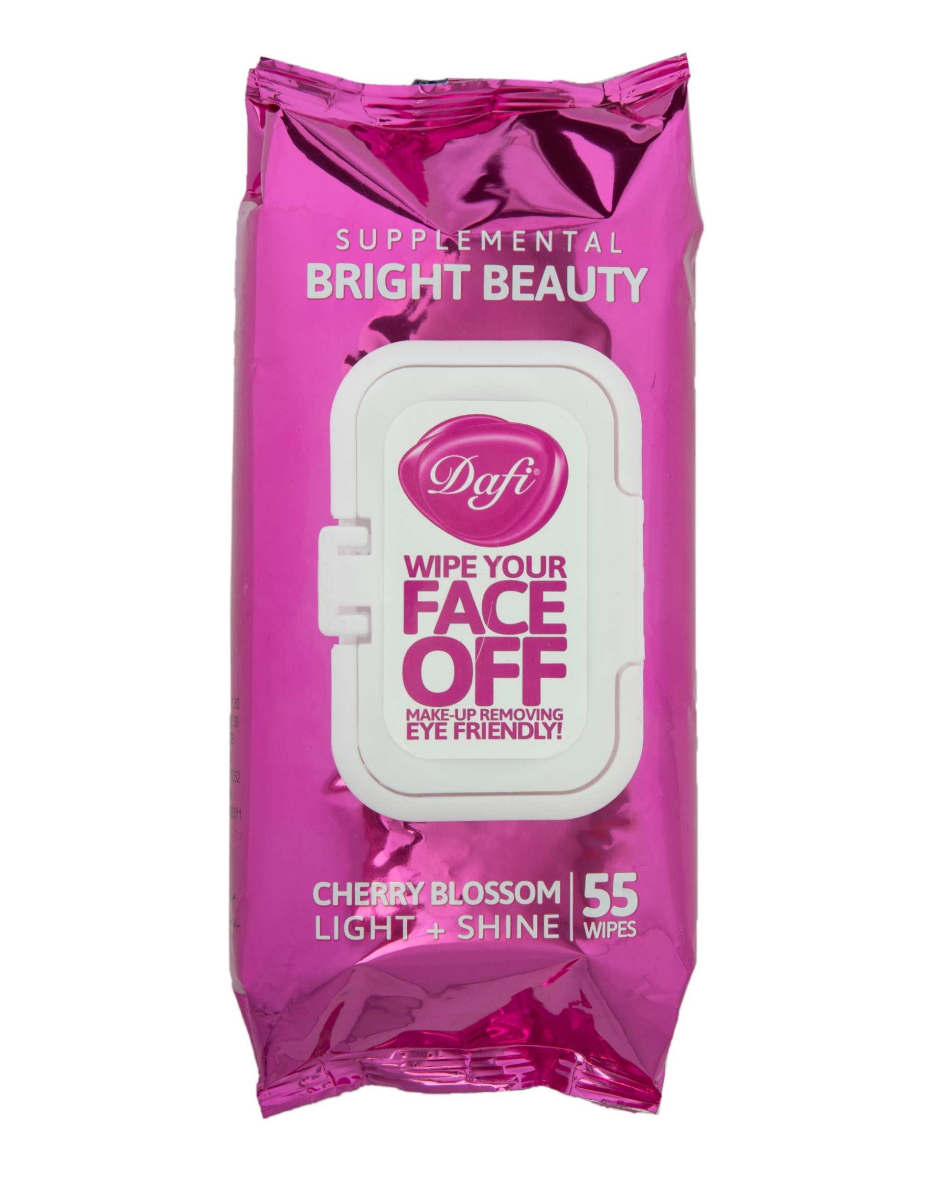 دستمال مرطوب پاک کننده آرایش دافی Bright Beauty بسته 55 عددی