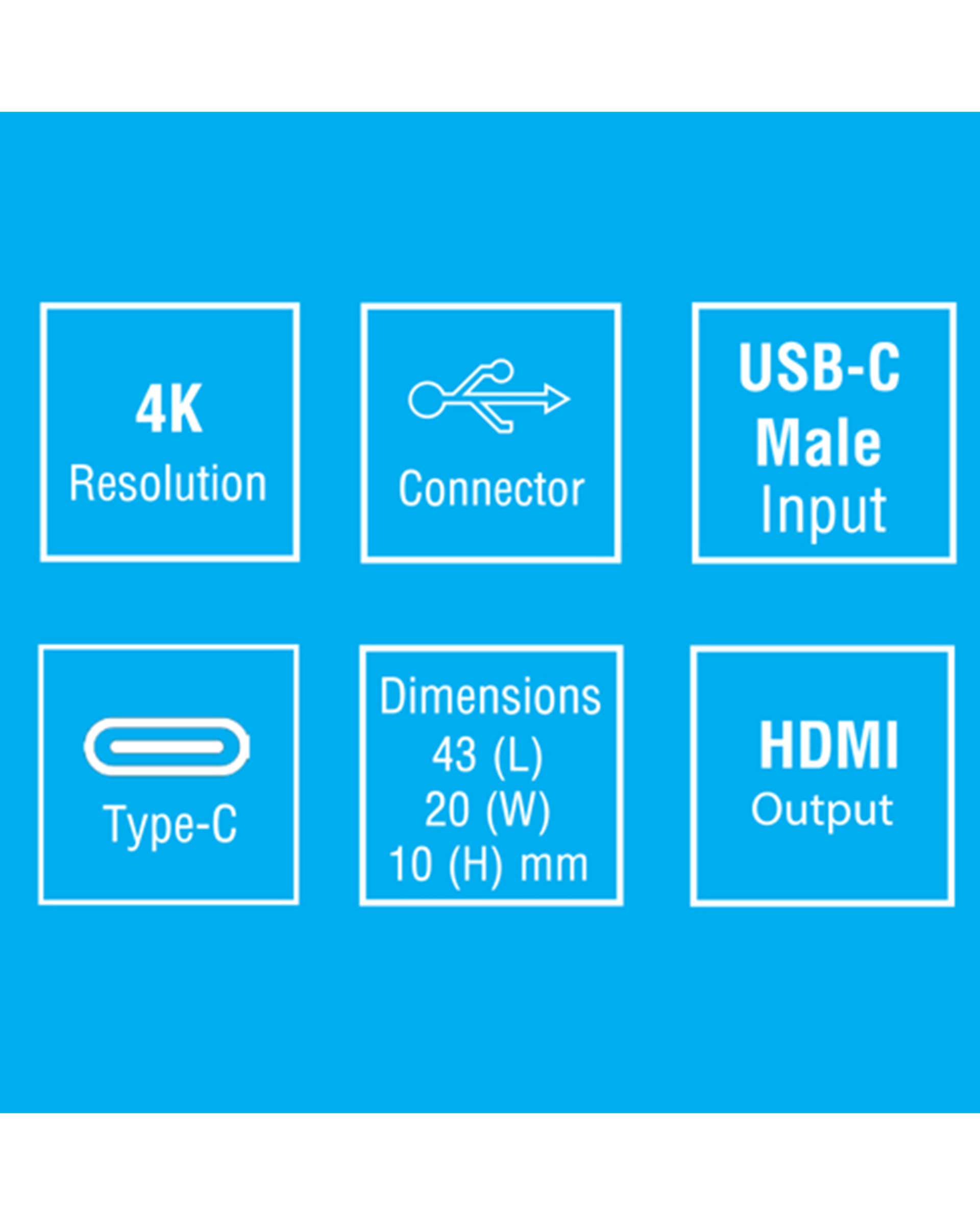 مبدل Type-C به HDMI بیاند مدل BA-411