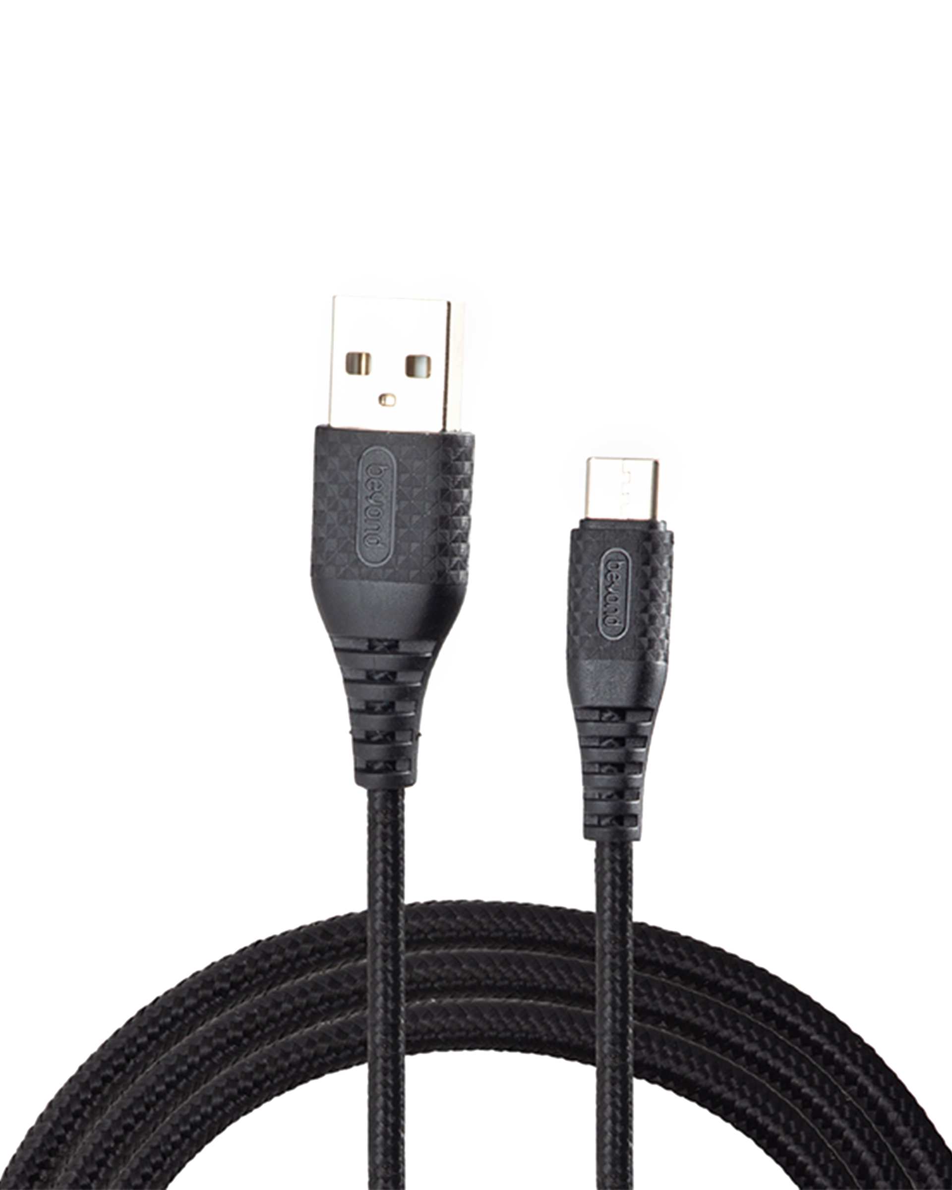 کابل تبدیل USB به USB-C مشکی بیاند مدل BA-306