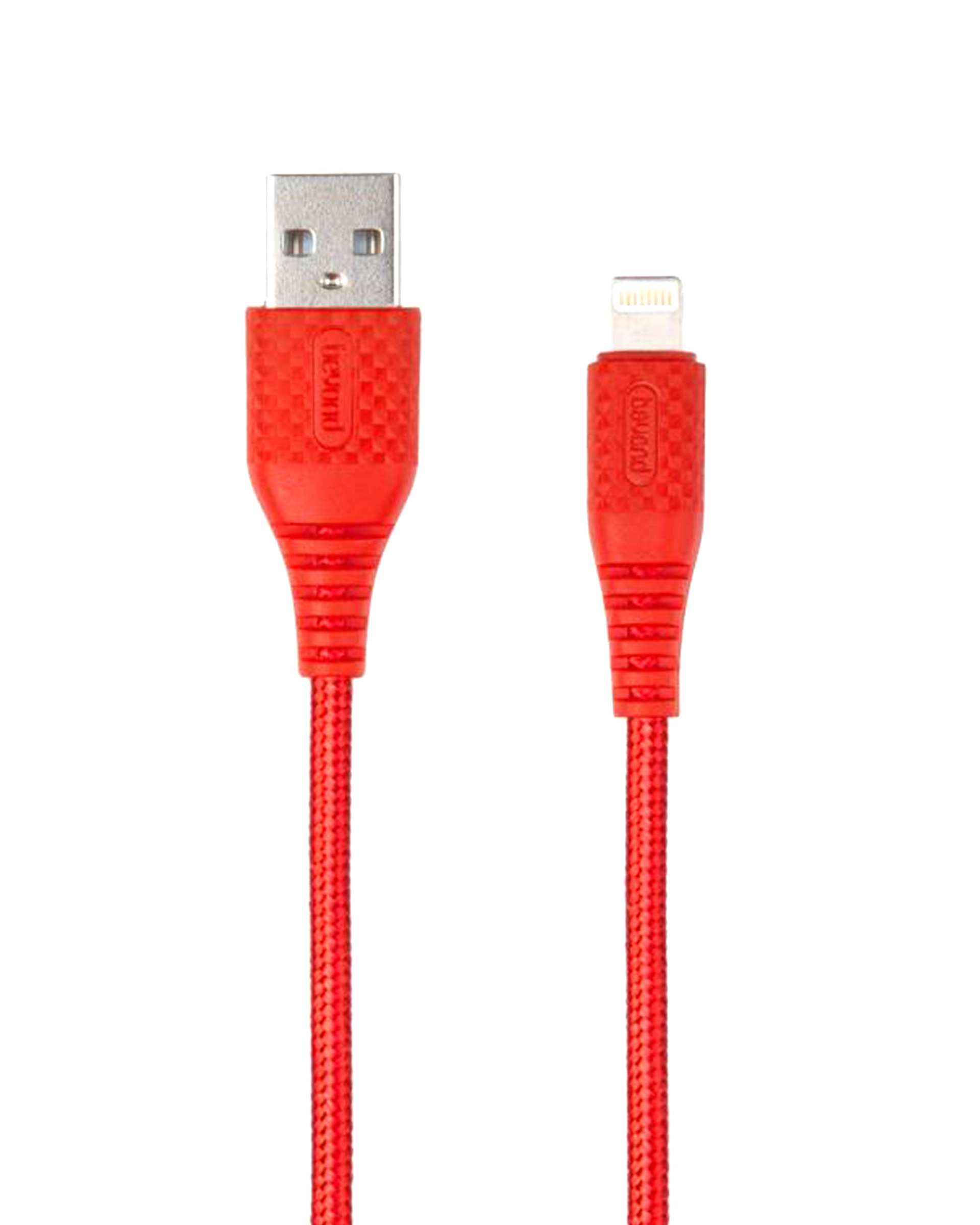 کابل تبدیل USB به Lightning قرمز بیاند مدل BA-312