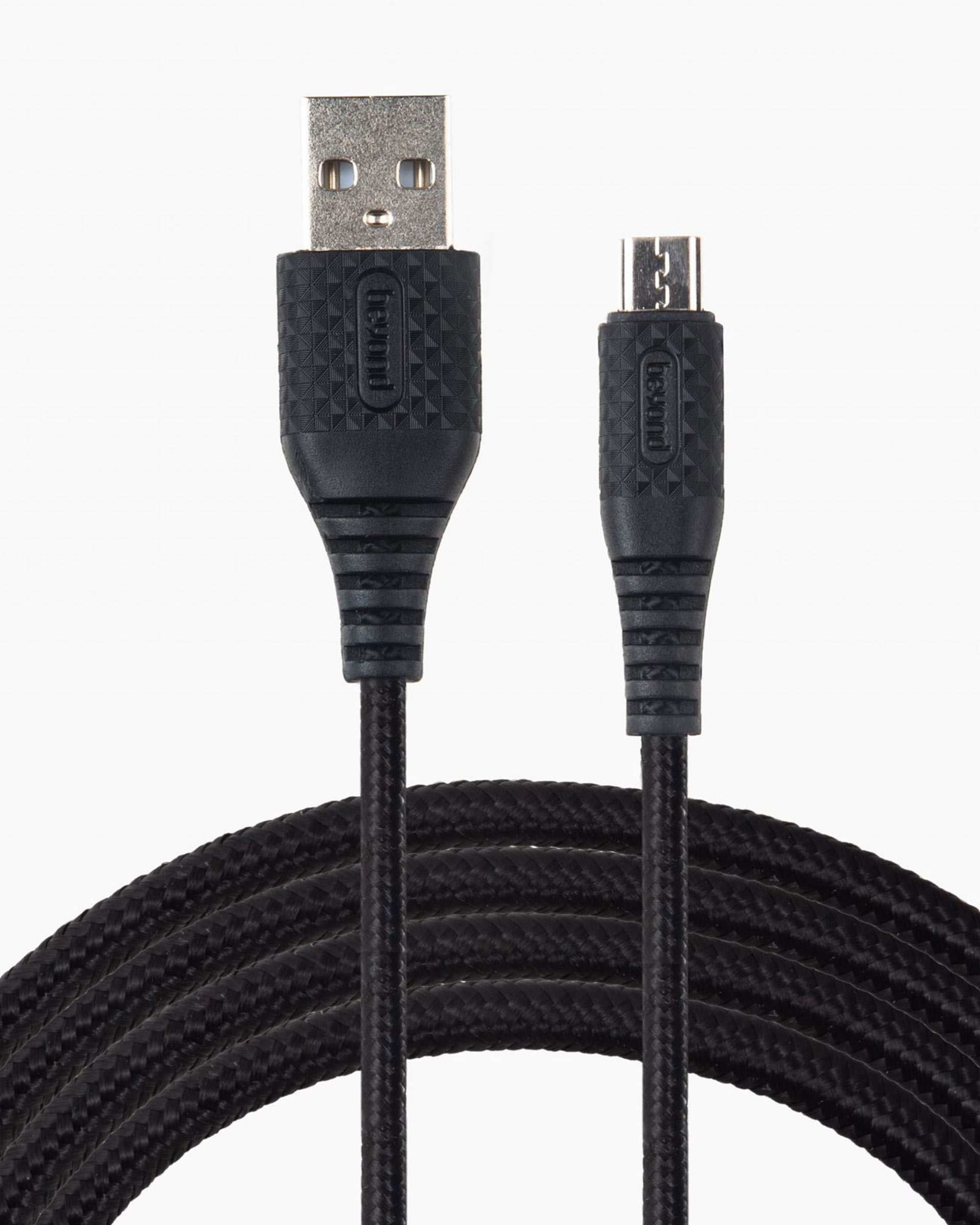 کابل تبدیل USB به Micro USB مشکی بیاند مدل BA-307