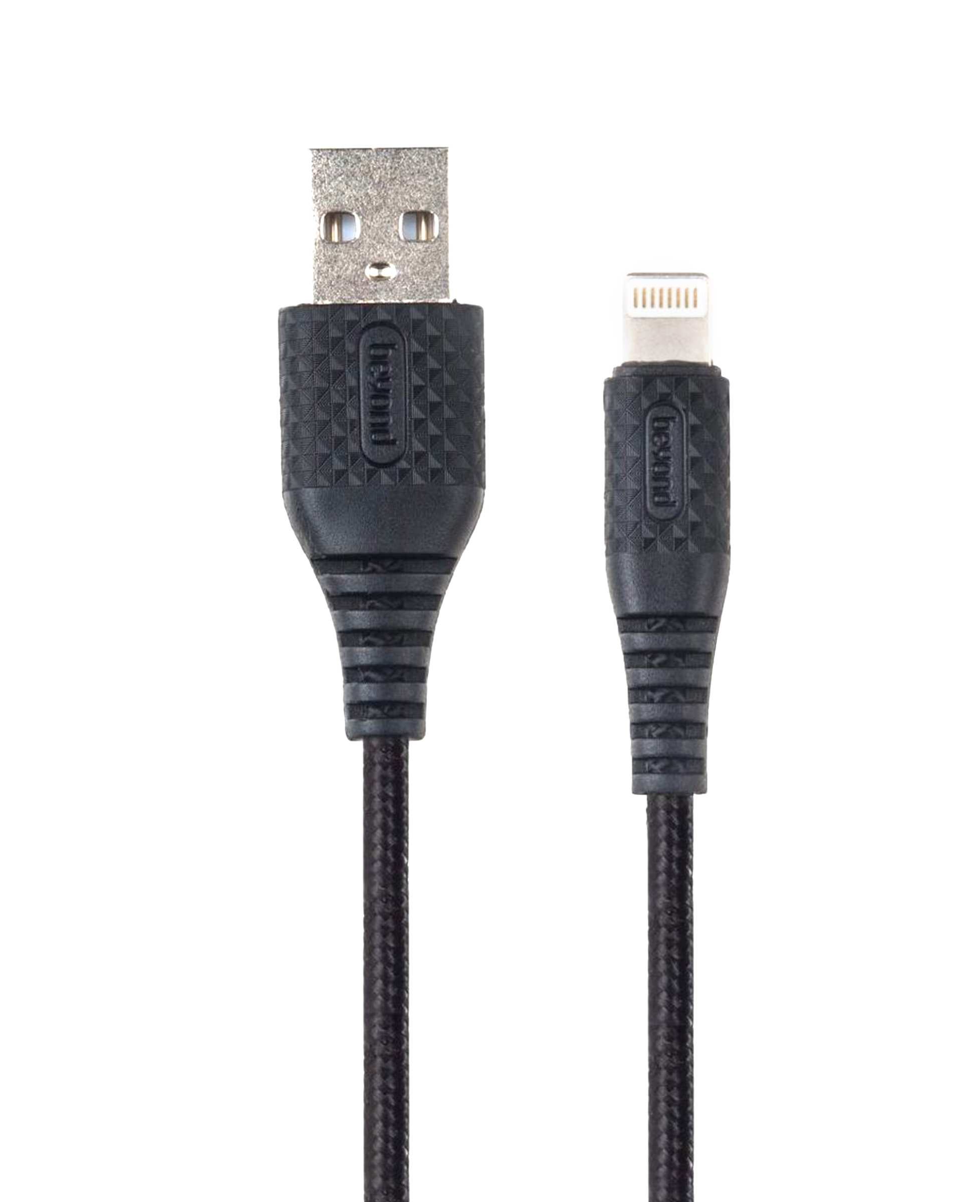 کابل تبدیل USB A به Lightning مشکی بیاند مدل BA-335