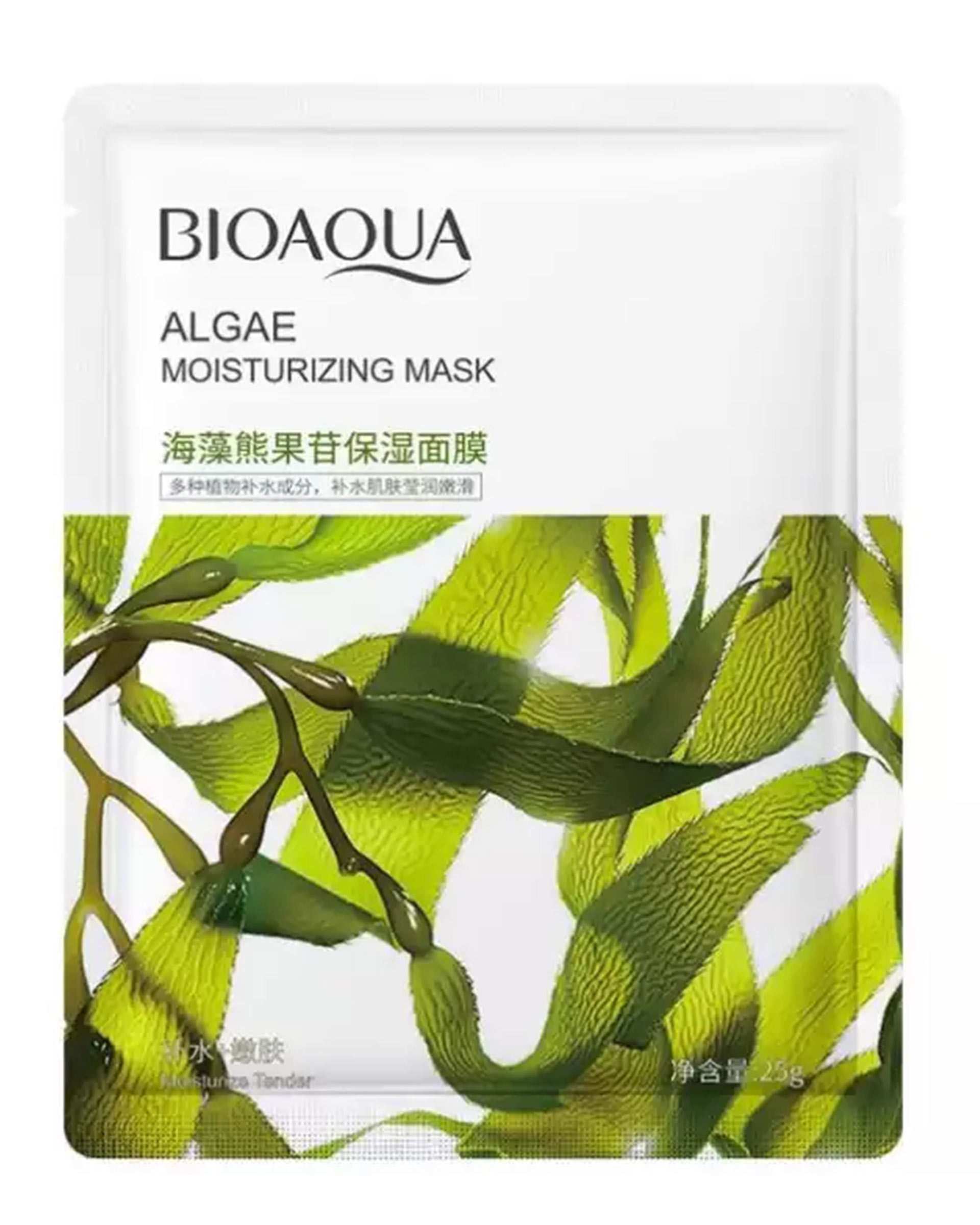 ماسک ورقه ای صورت بیوآکوا Algae حاوی جلبک دریایی