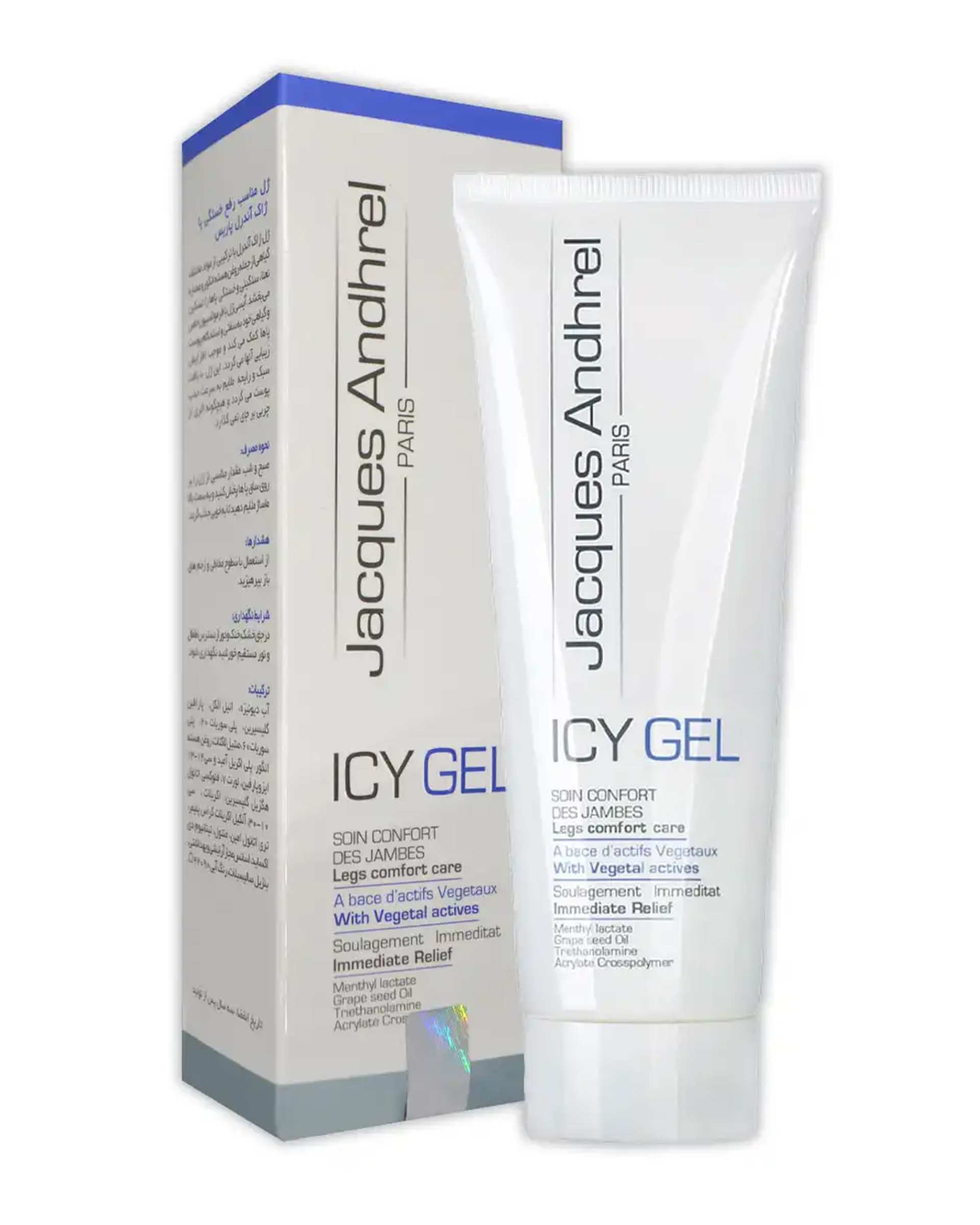 ژل پا ژاک آندرل پاریس مناسب رفع خستگی 125ml