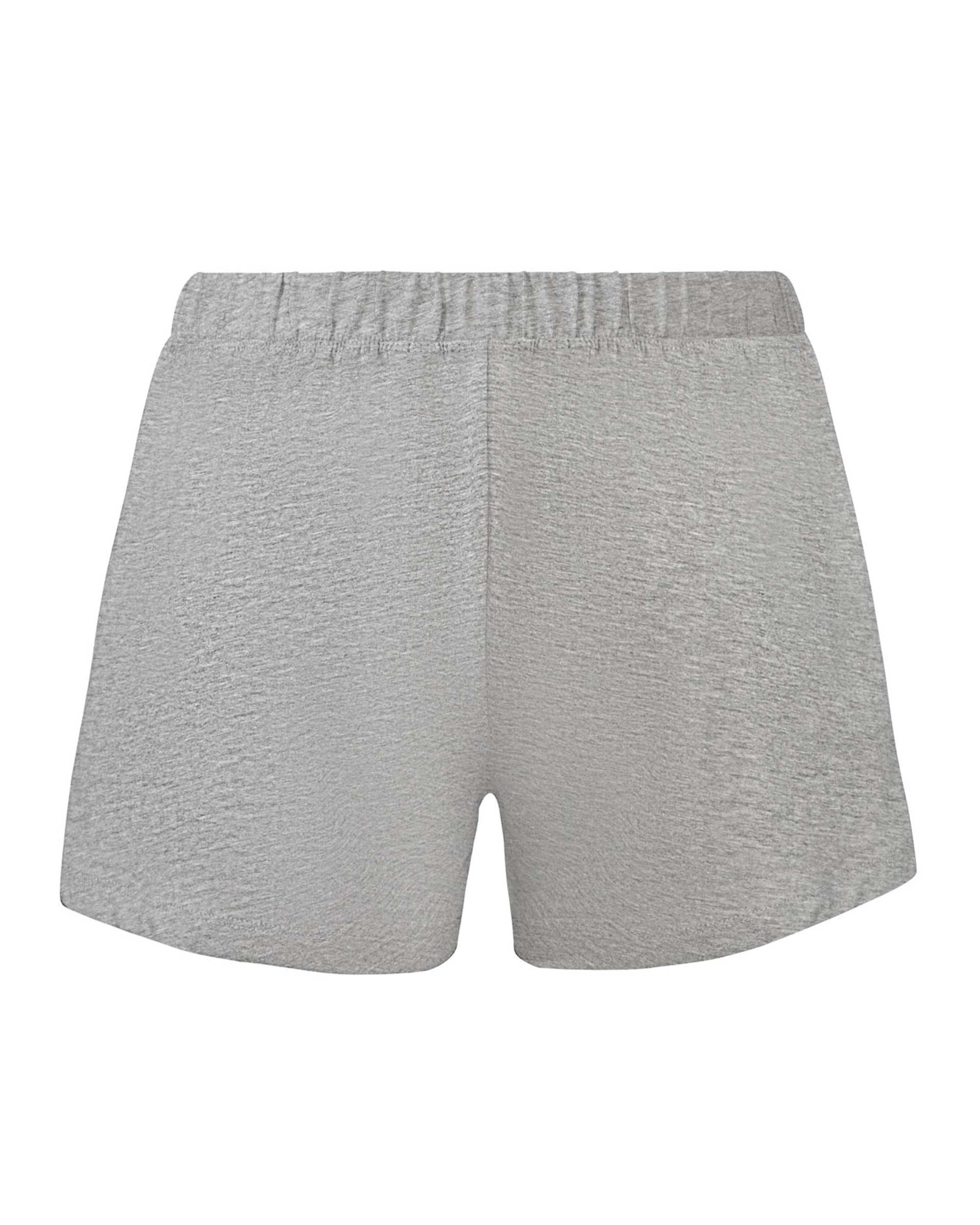 شلوارک زنانه نخی طوسی اسمارا مدل IAN 356902_2010