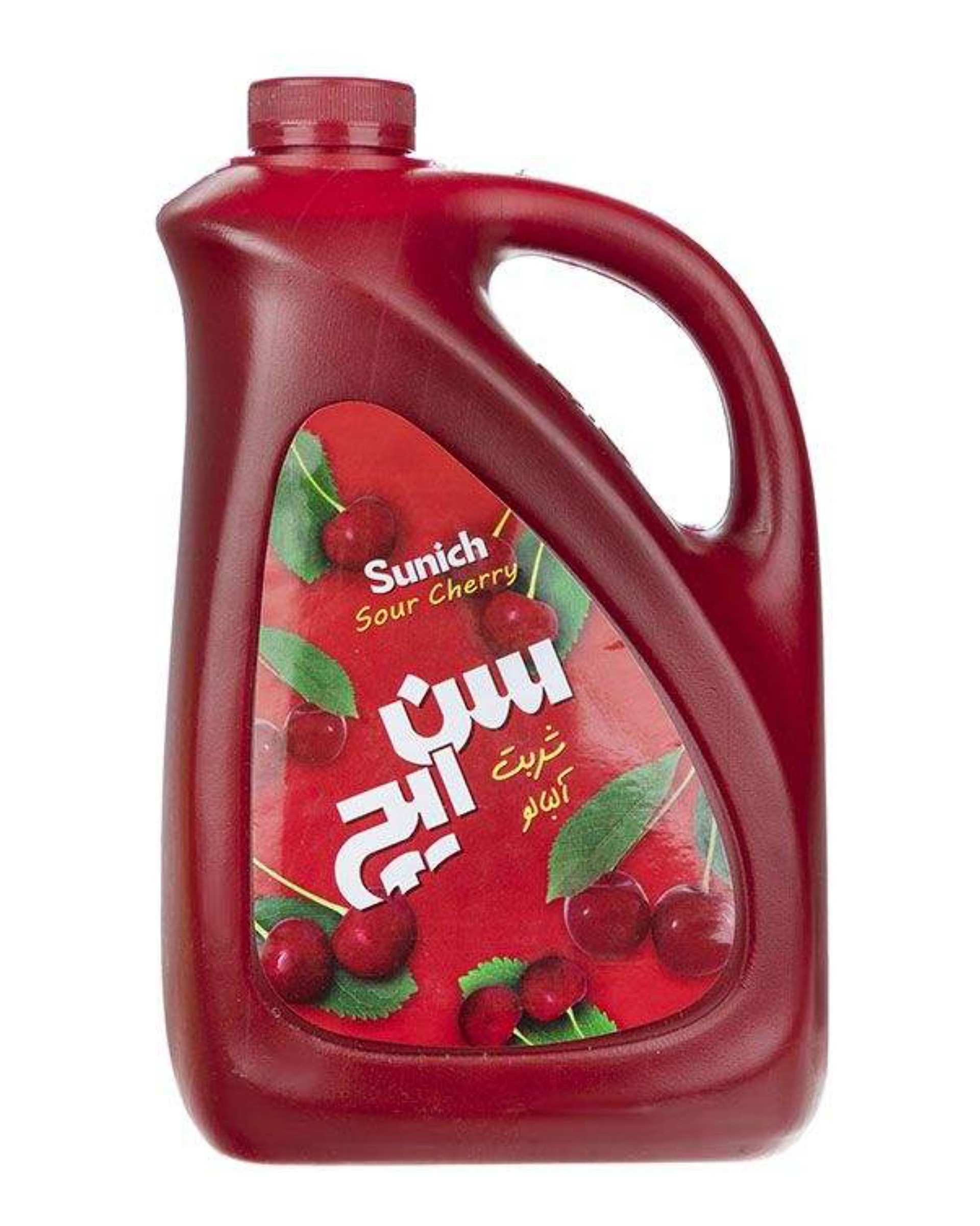 شربت سن ایچ 3 لیتری آلبالو
