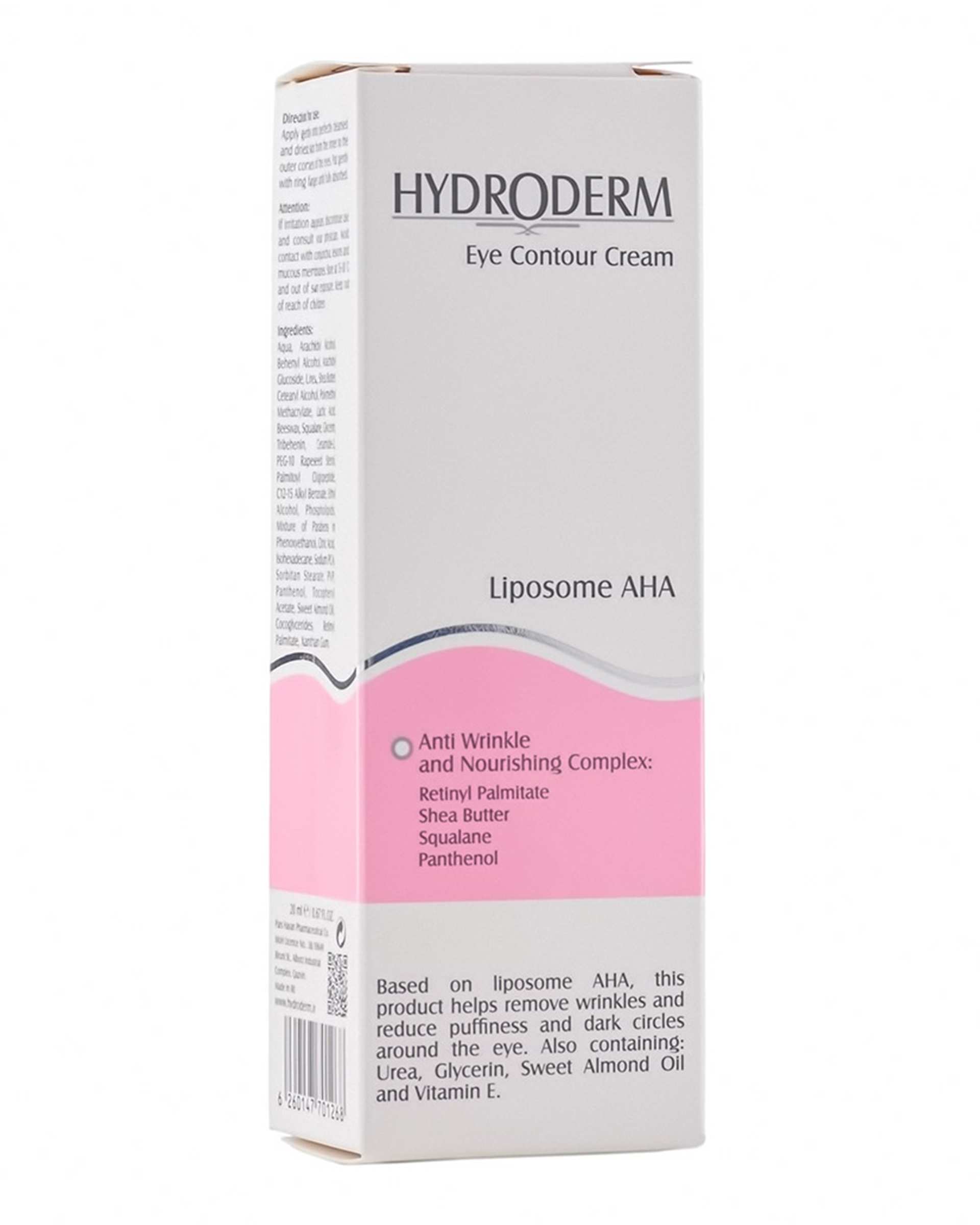 کرم دور چشم لیپوزوم هیدرودرم Hydroderm مدل Liposome AHA