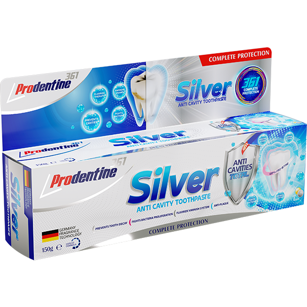 خمیر دندان کامل پرودنتین Prodentine مدل Silver جهت جلوگیری از پوسیدگی دندان