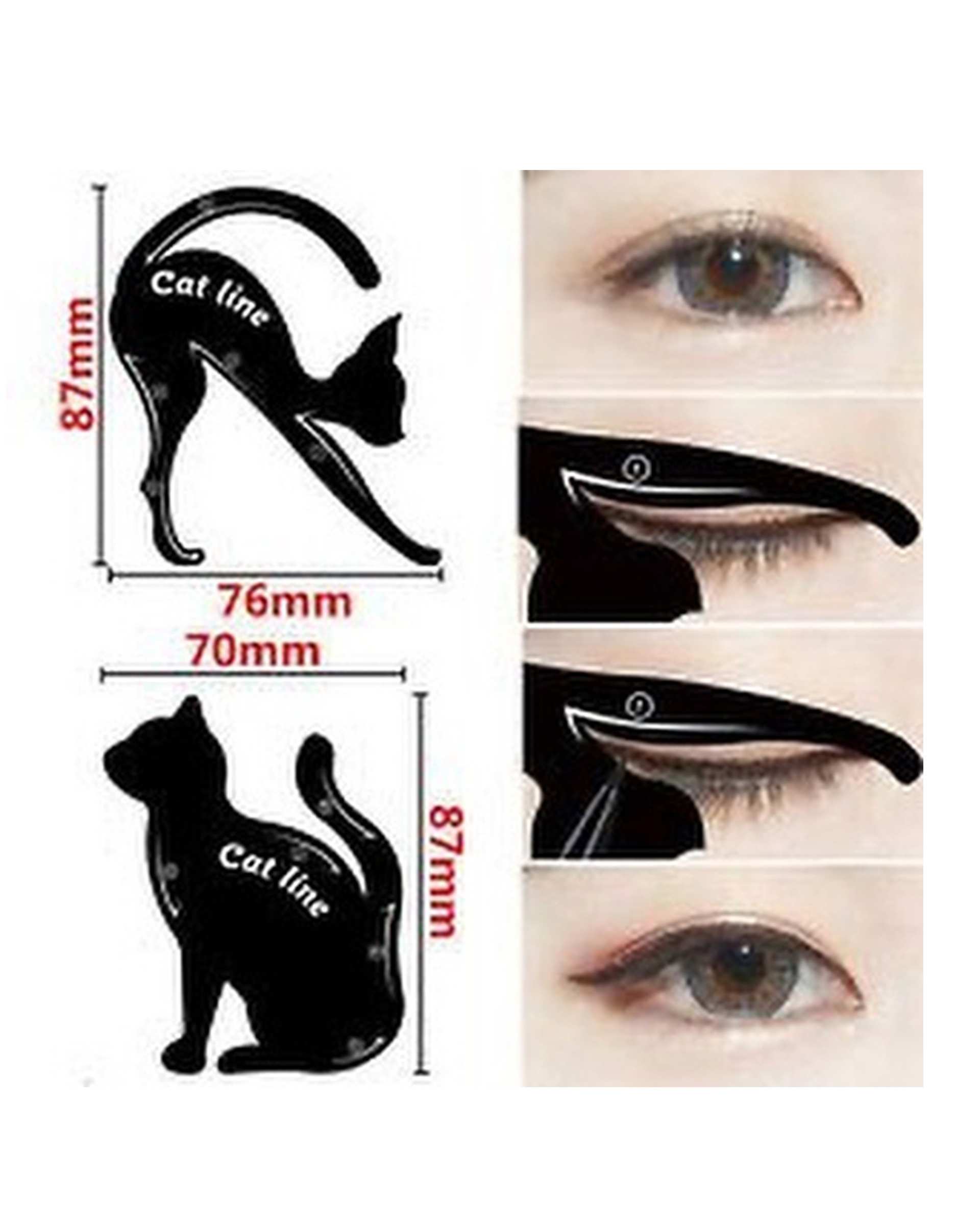 شابلون خط چشم گربه ای کت لاین Cat Line
