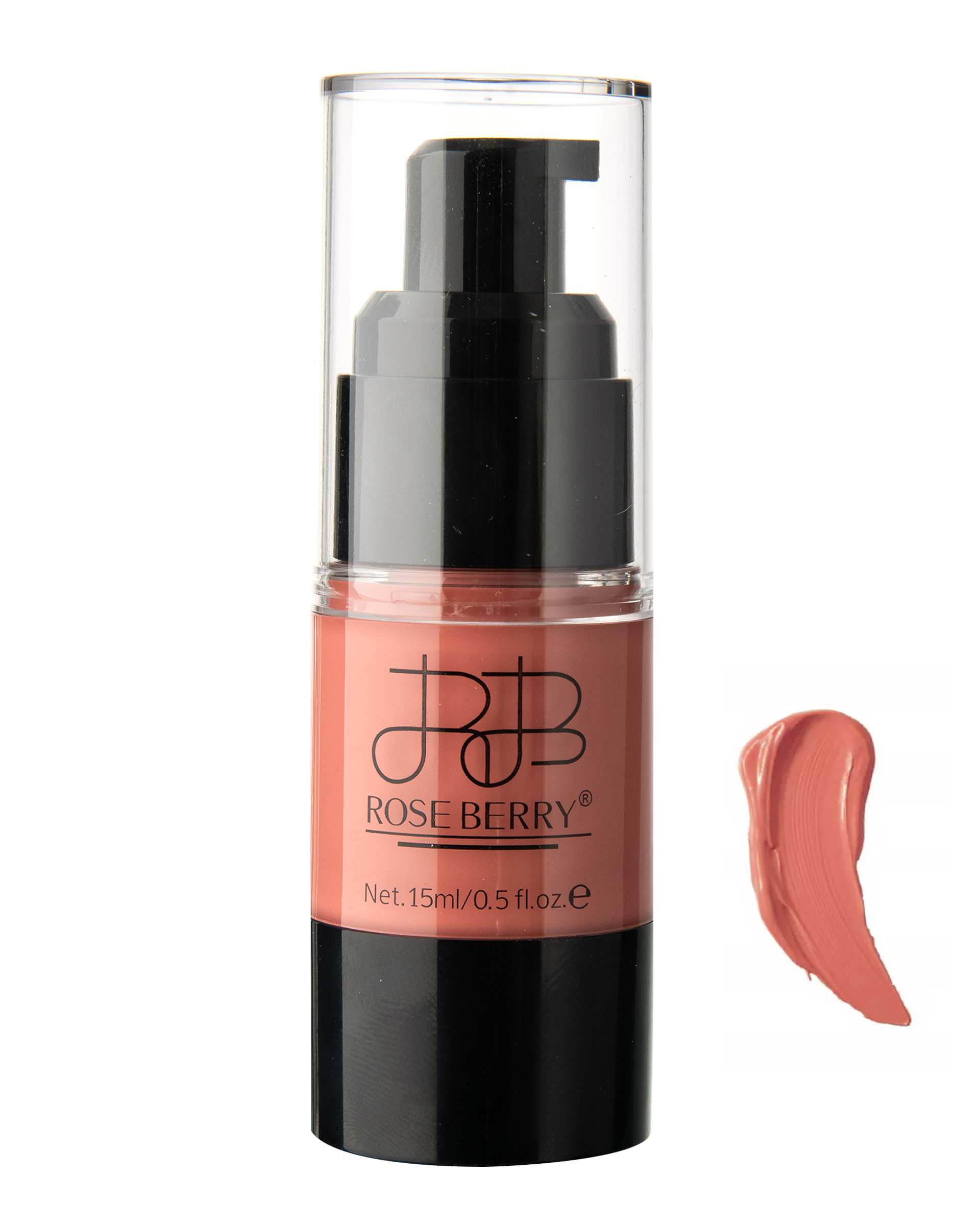 رژگونه مایع رزبری Rose Berry مدل Nude Cheek