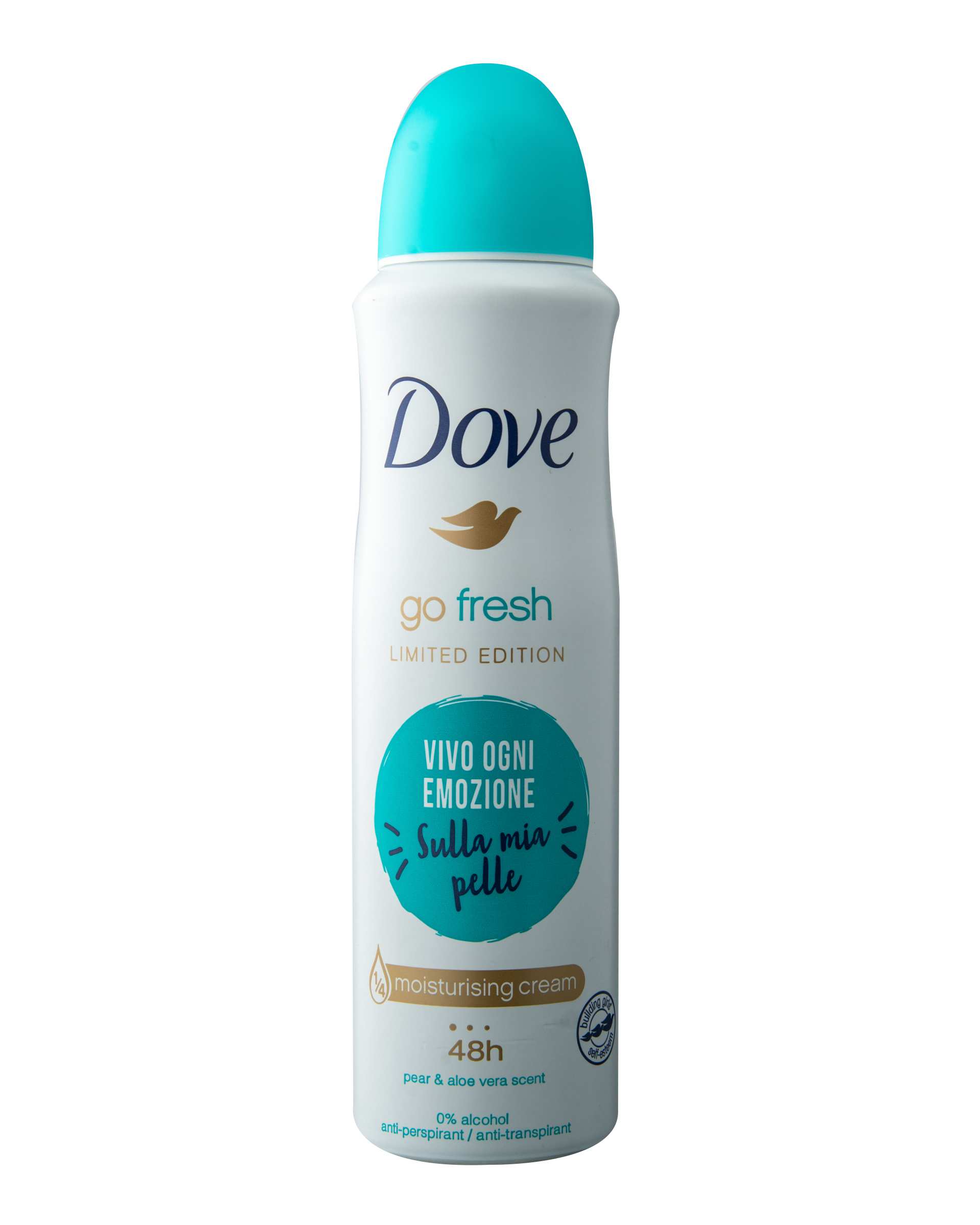 اسپری ضد تعریق زنانه داو Dove مدل Go Fresh Vivo Ogni Emozione حجم 150ml