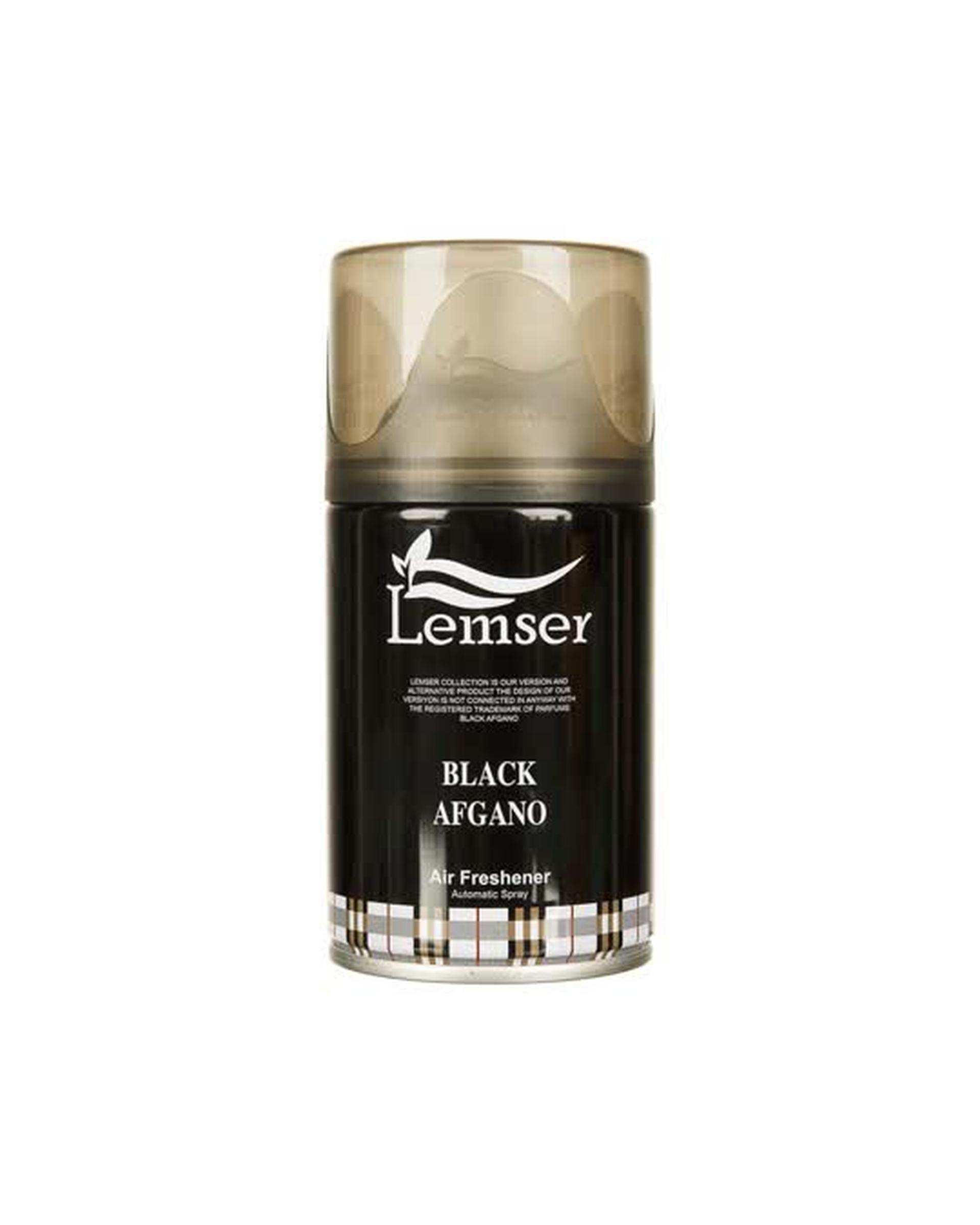 اسپری خوشبو کننده هوا لمسر Lemser با رایحه Black Afgano حجم 250ml