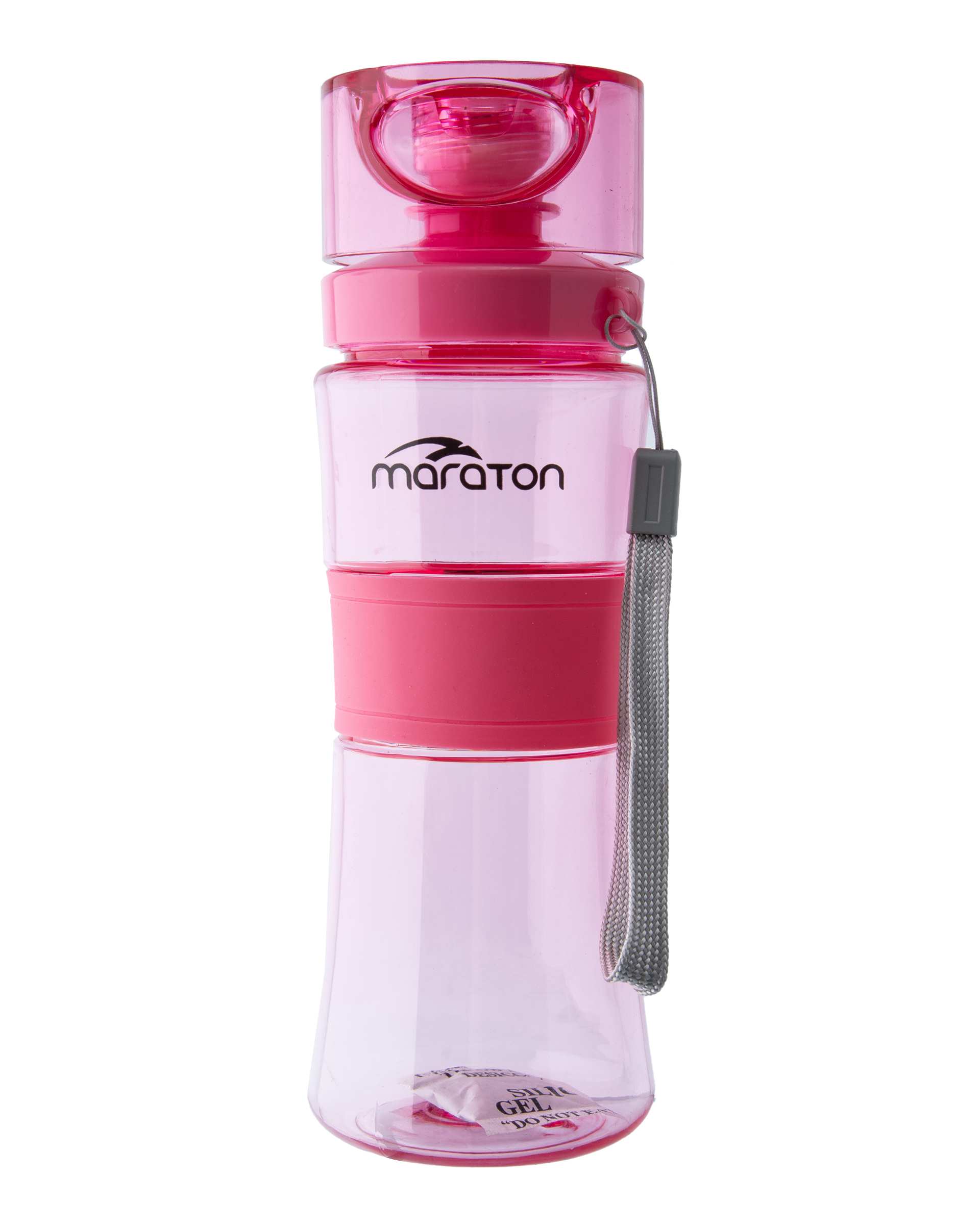 قمقمه ورزشی صورتی ماراتون Maraton حجم 500ml
