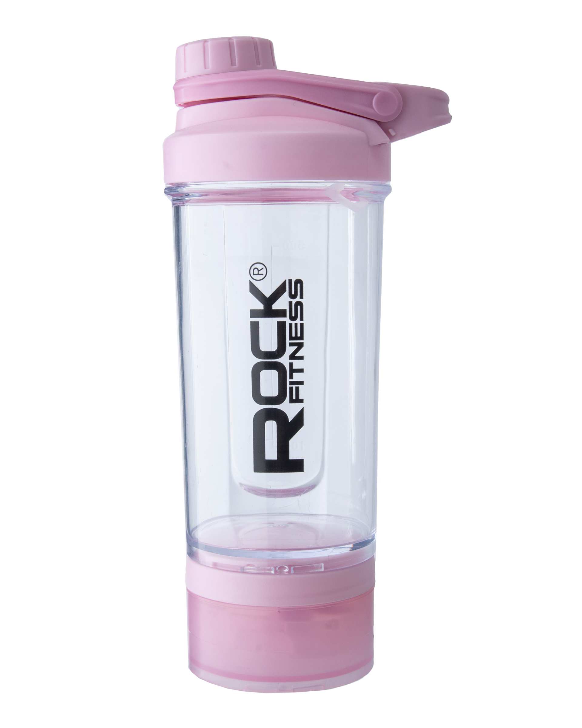 شیکر ورزشی دو تکه صورتی راک Rock حجم 500ml