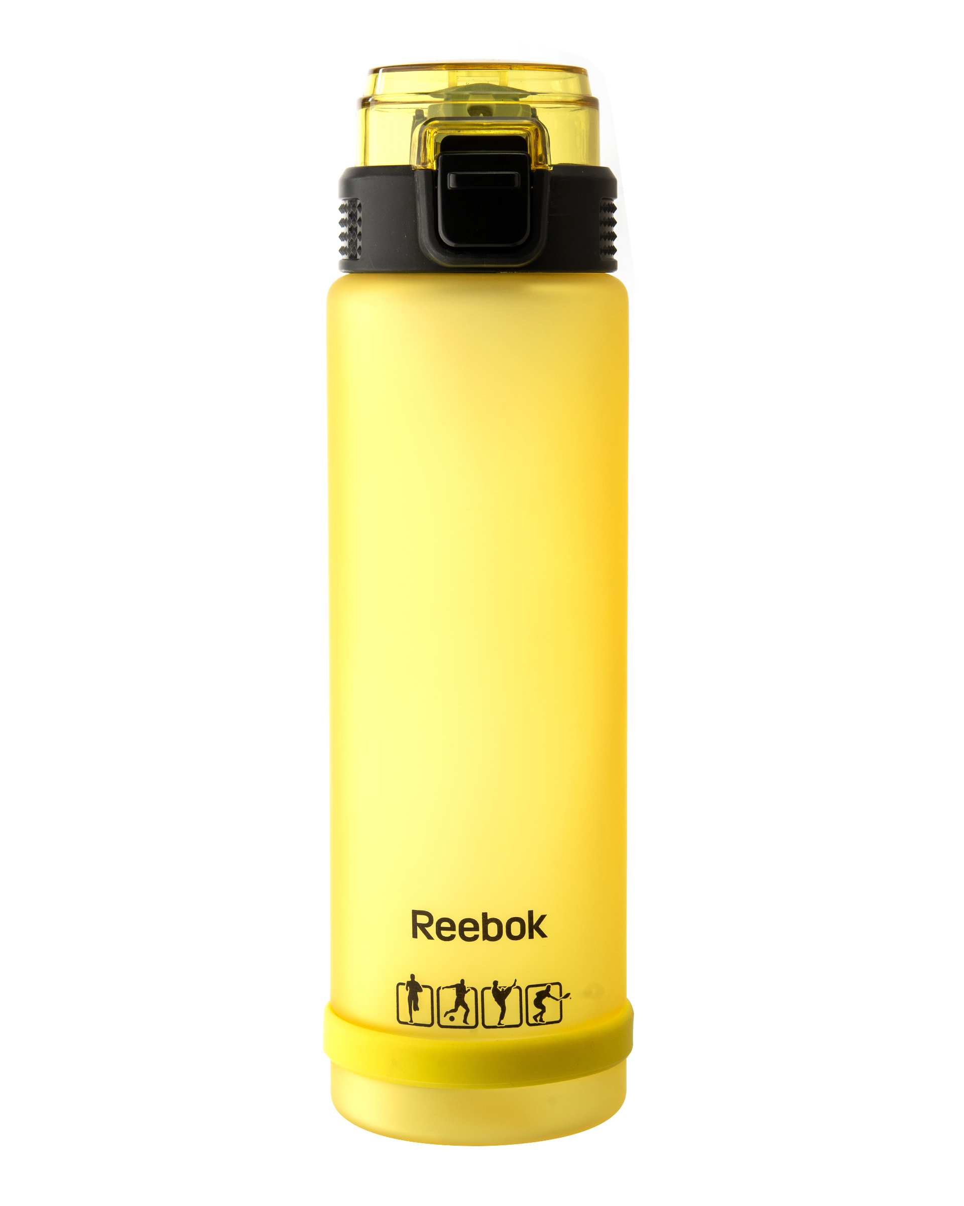 قمقمه ورزشی زرد مات طرح ریباک Reebok حجم 800ml