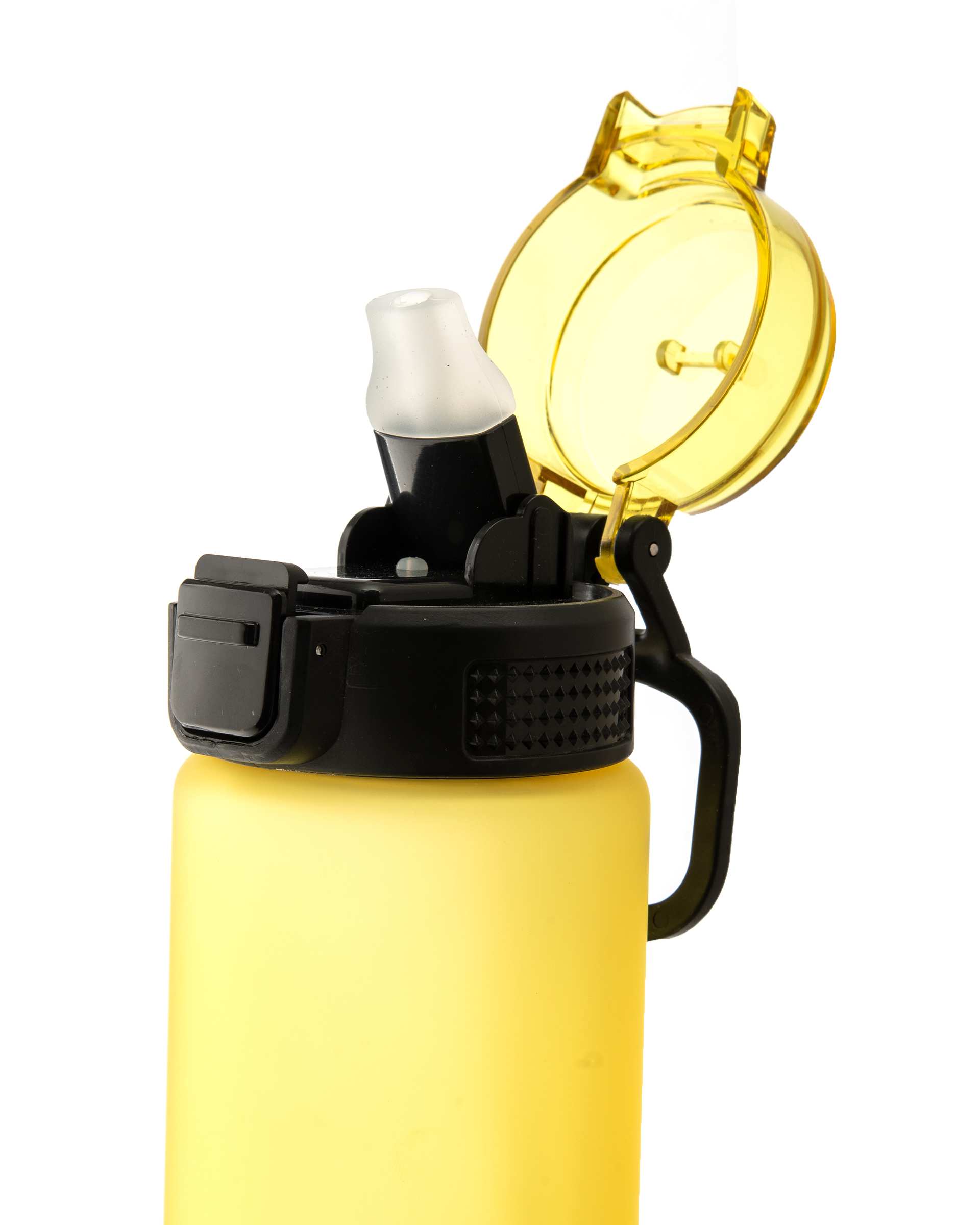 قمقمه ورزشی زرد مات طرح ریباک Reebok حجم 800ml