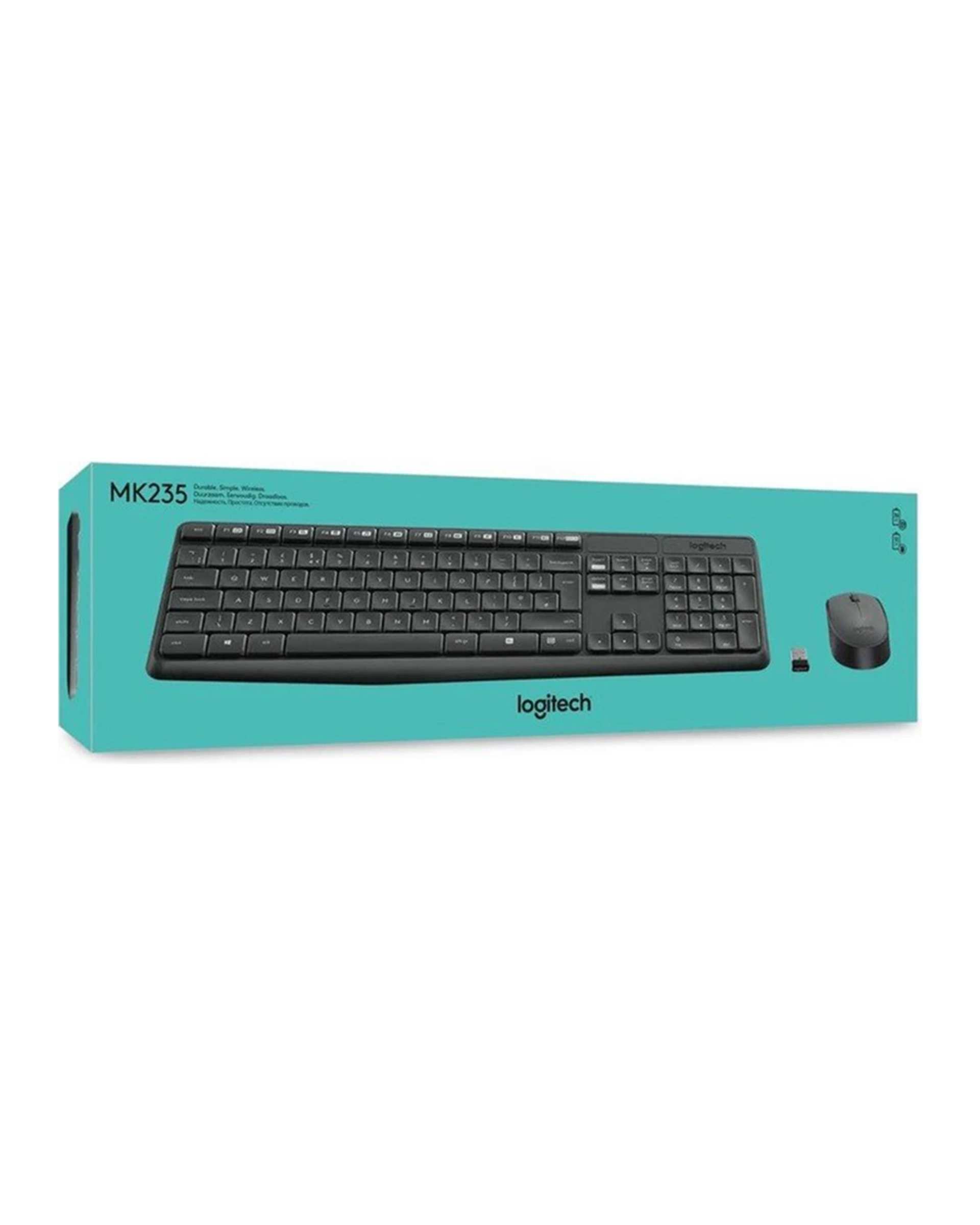 کیبورد و ماوس بی سیم لاجیتک Logitech مدل MK235