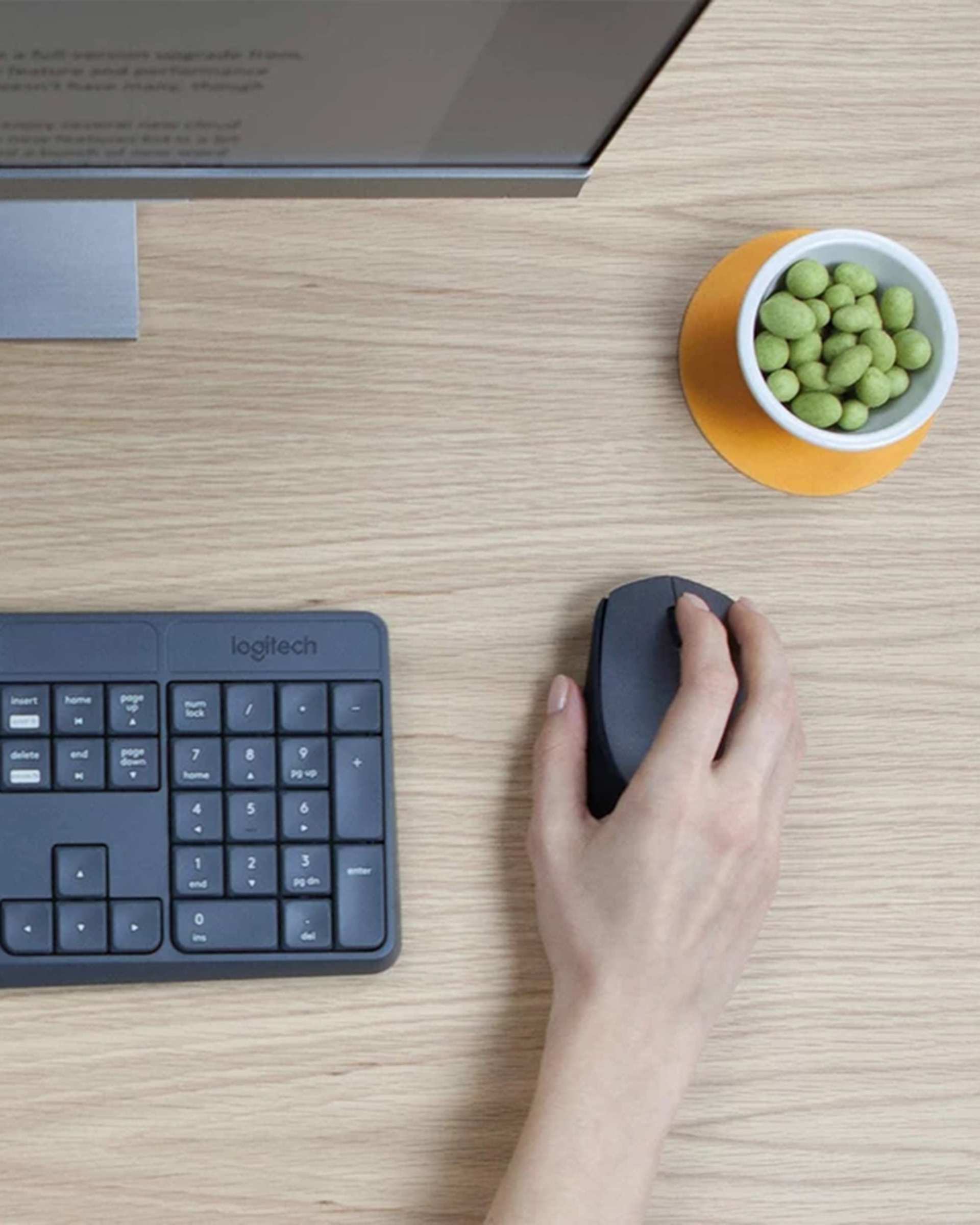 کیبورد و ماوس بی سیم لاجیتک Logitech مدل MK235
