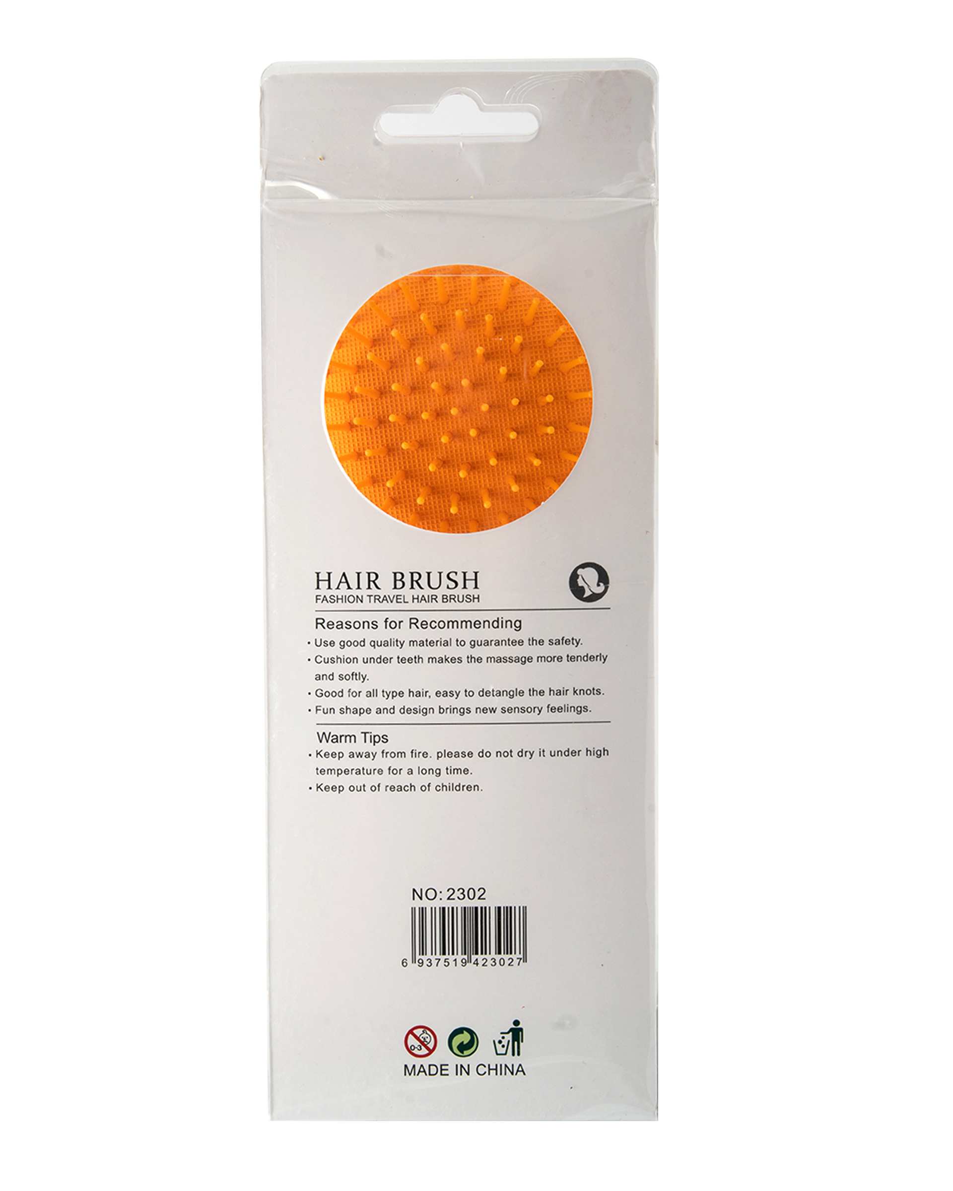 برس موی بچگانه فانتزی طرح پاندا Hair Brush