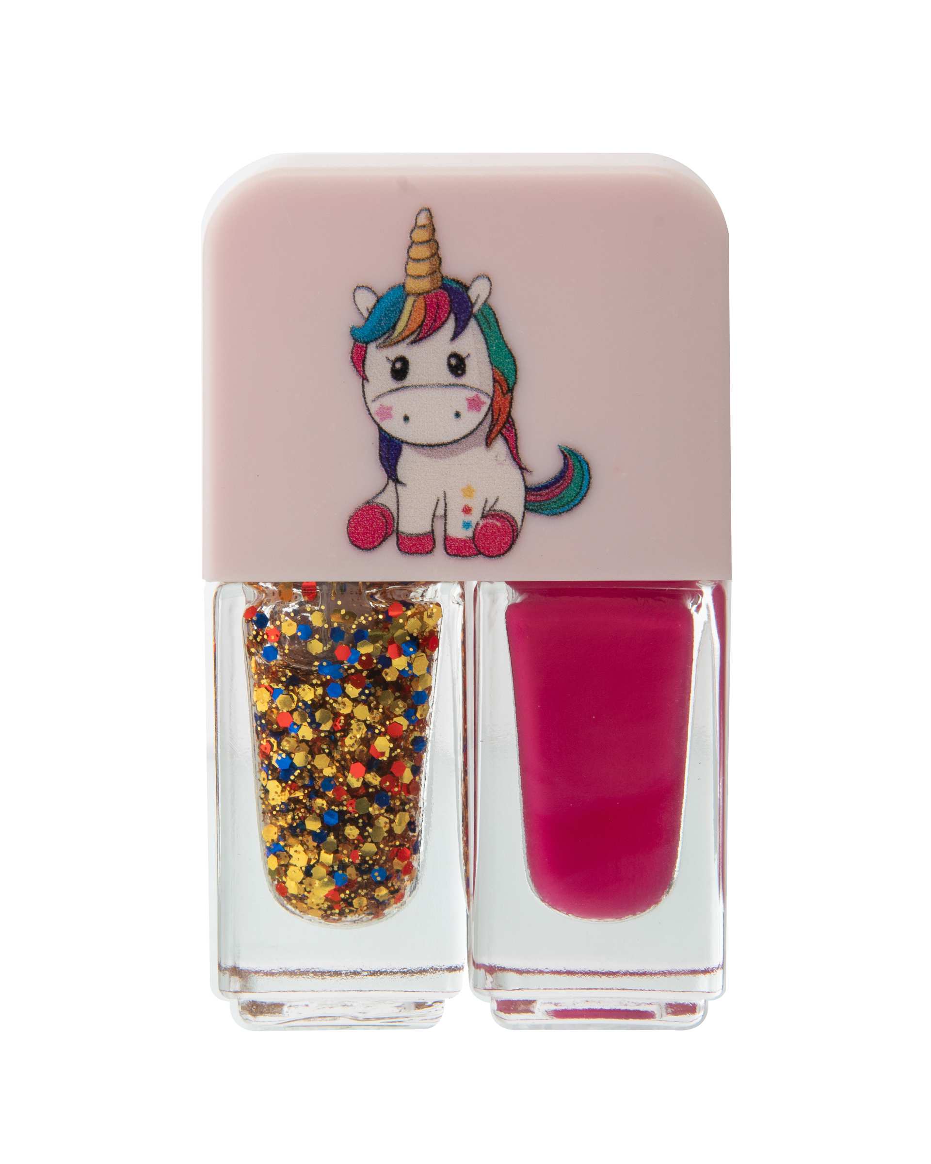 لاک ناخن دو قلو Hohorose طرح یونیکورن شماره 11