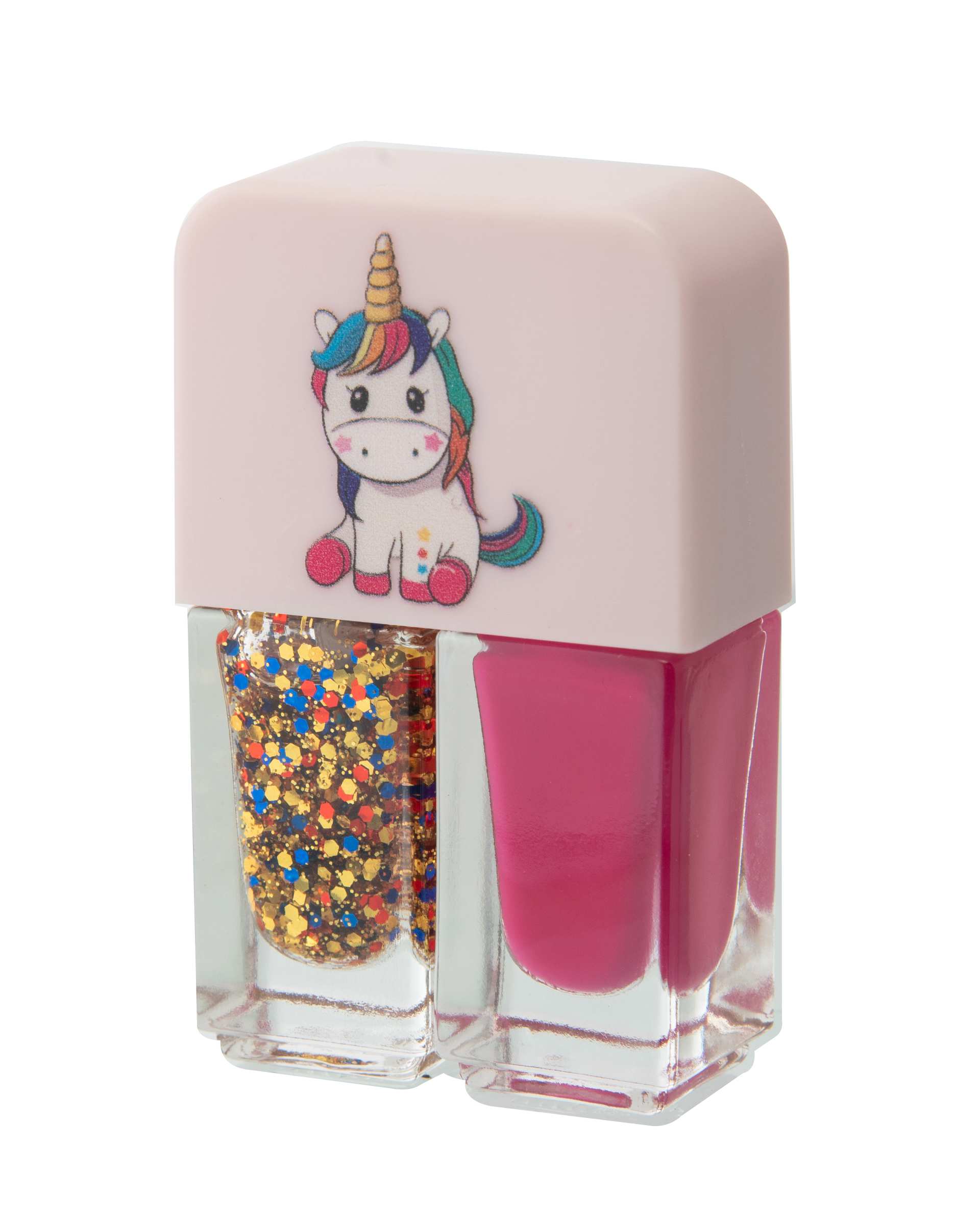 لاک ناخن دو قلو Hohorose طرح یونیکورن شماره 11