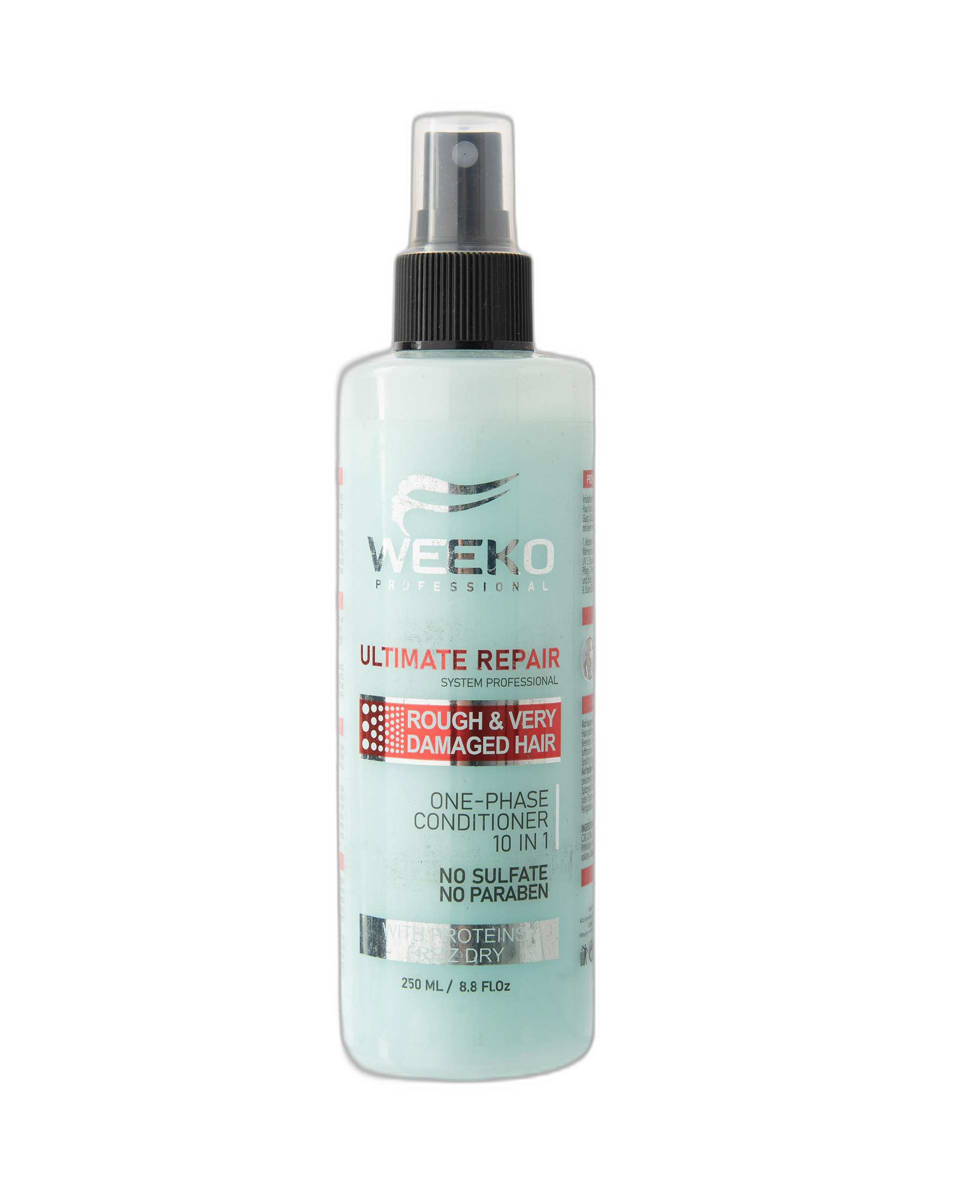 اسپری نرم کننده ویکو Weeko مدل Rough And Very Damaged Hair حجم 250ml