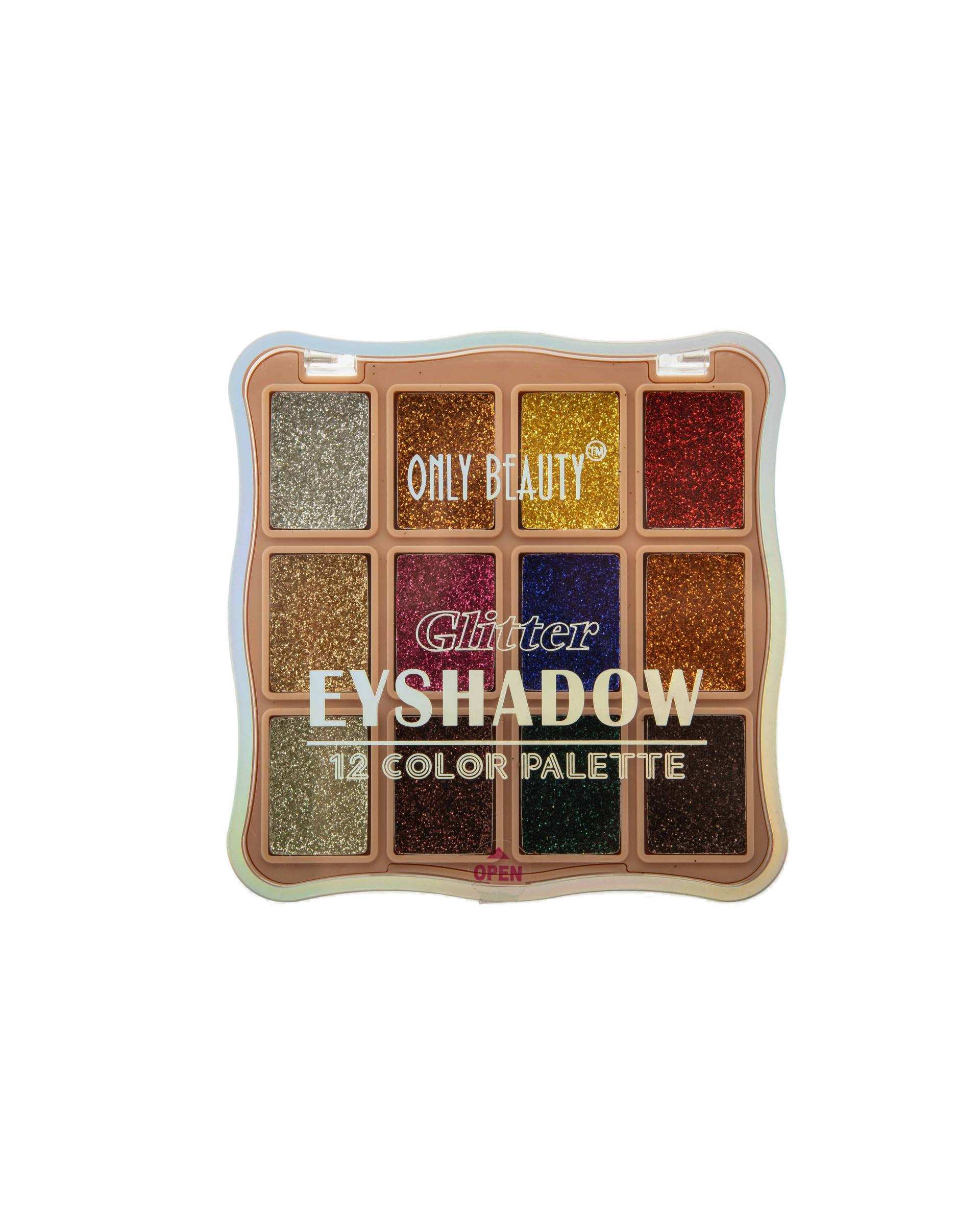 گلیتر آرایشی 12 رنگ Only Beauty شماره 03