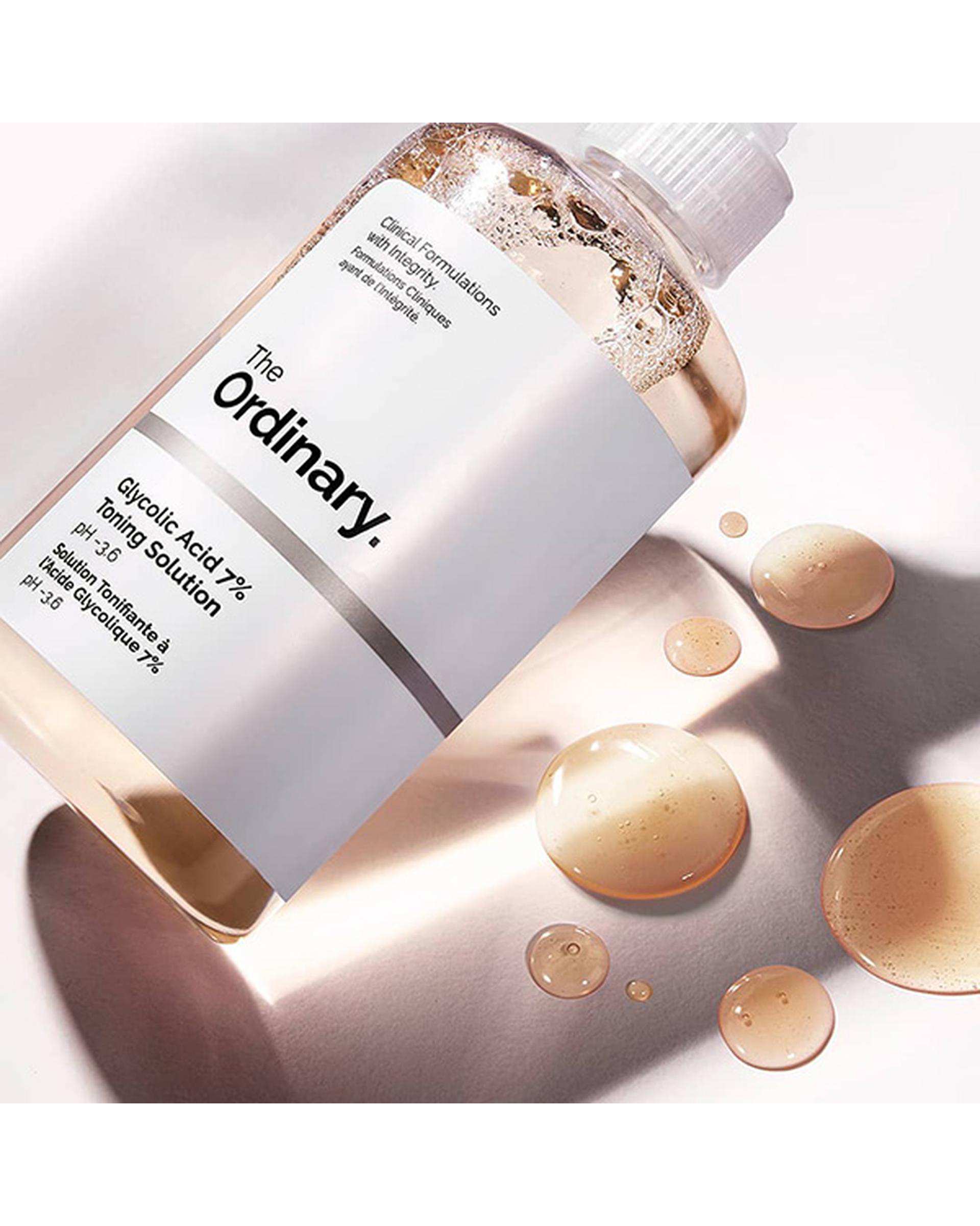 تونر صورت اوردینری The Ordinary مدل Glycolic Acid حاوی گلیکولیک اسید 7% حجم 240ml