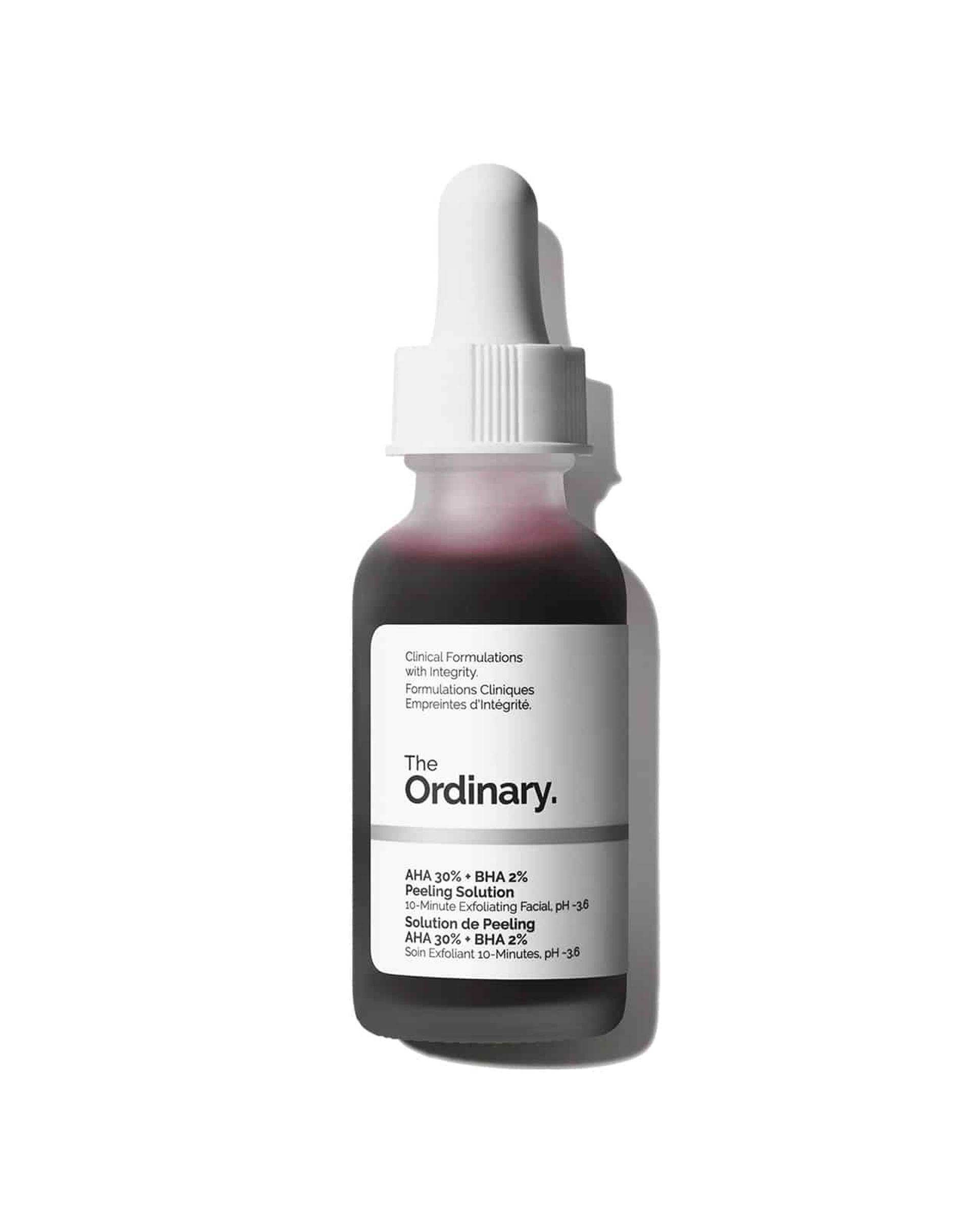 سرم پیلینگ و لایه بردار قوی صورت اوردینری The Ordinary مدل AHA 30% + BHA 2% حجم 30ml