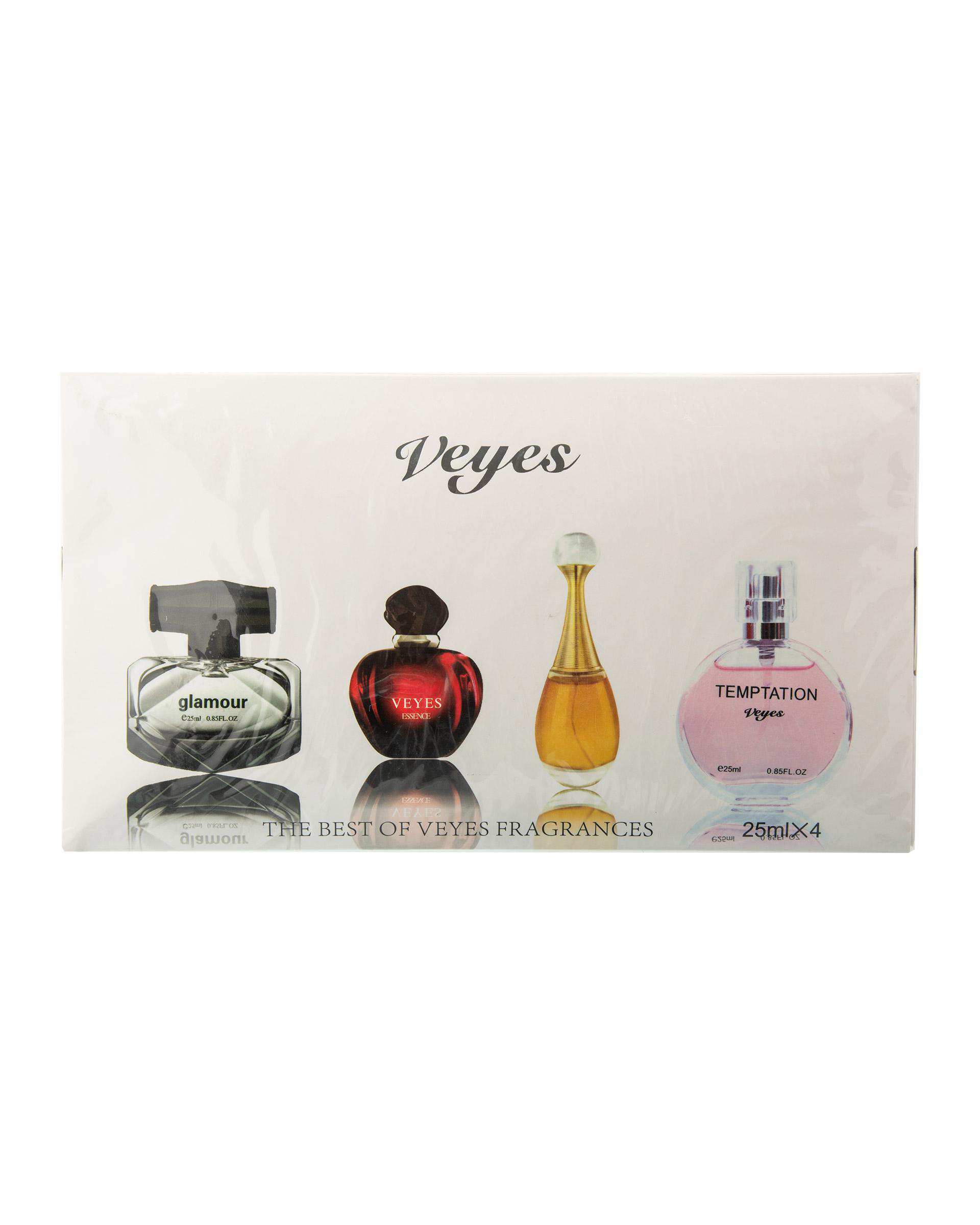 ست عطر زنانه Veyes بسته 4 عددی