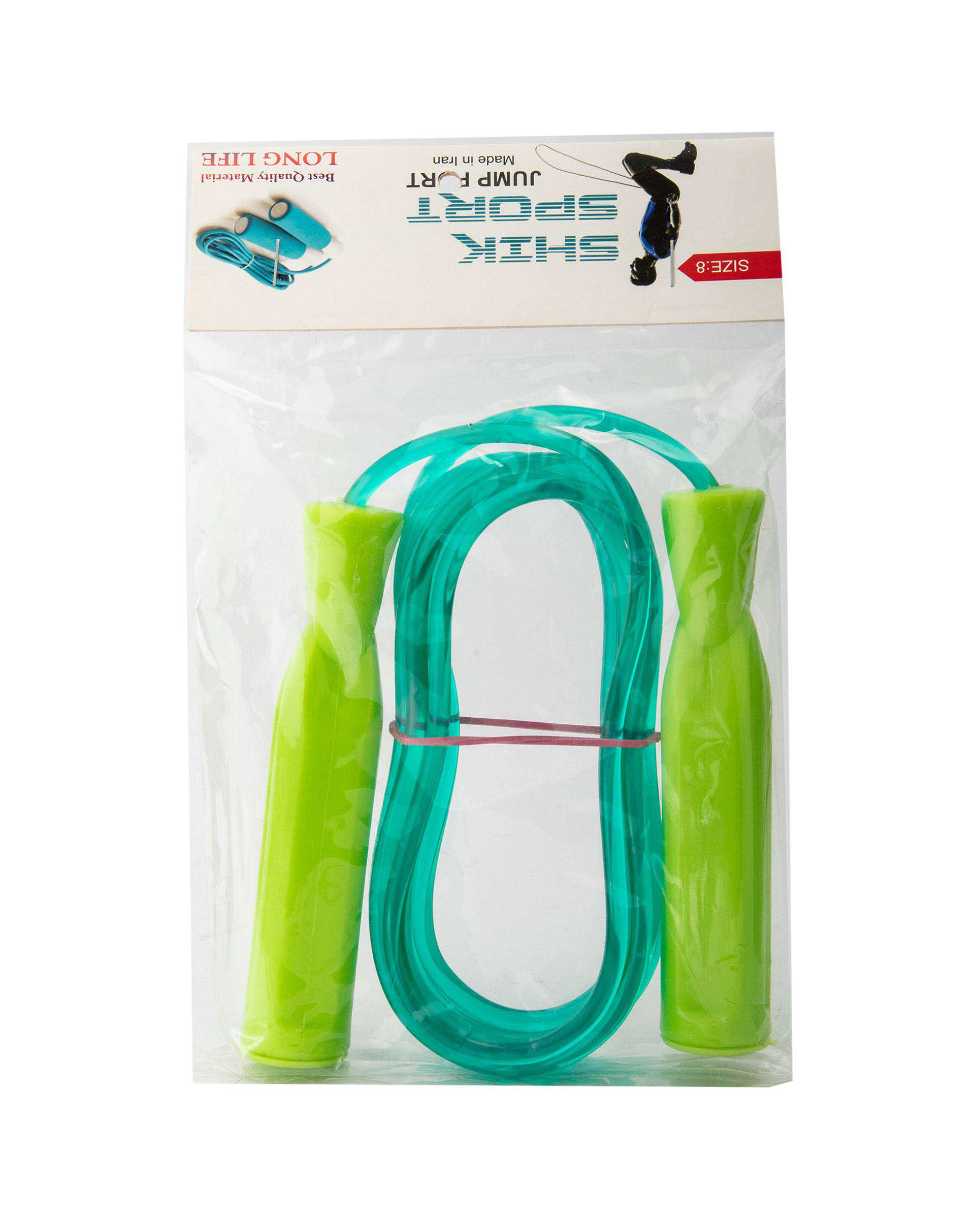 طناب ورزشی سبز شیک اسپرت Shik Sport سایز 8