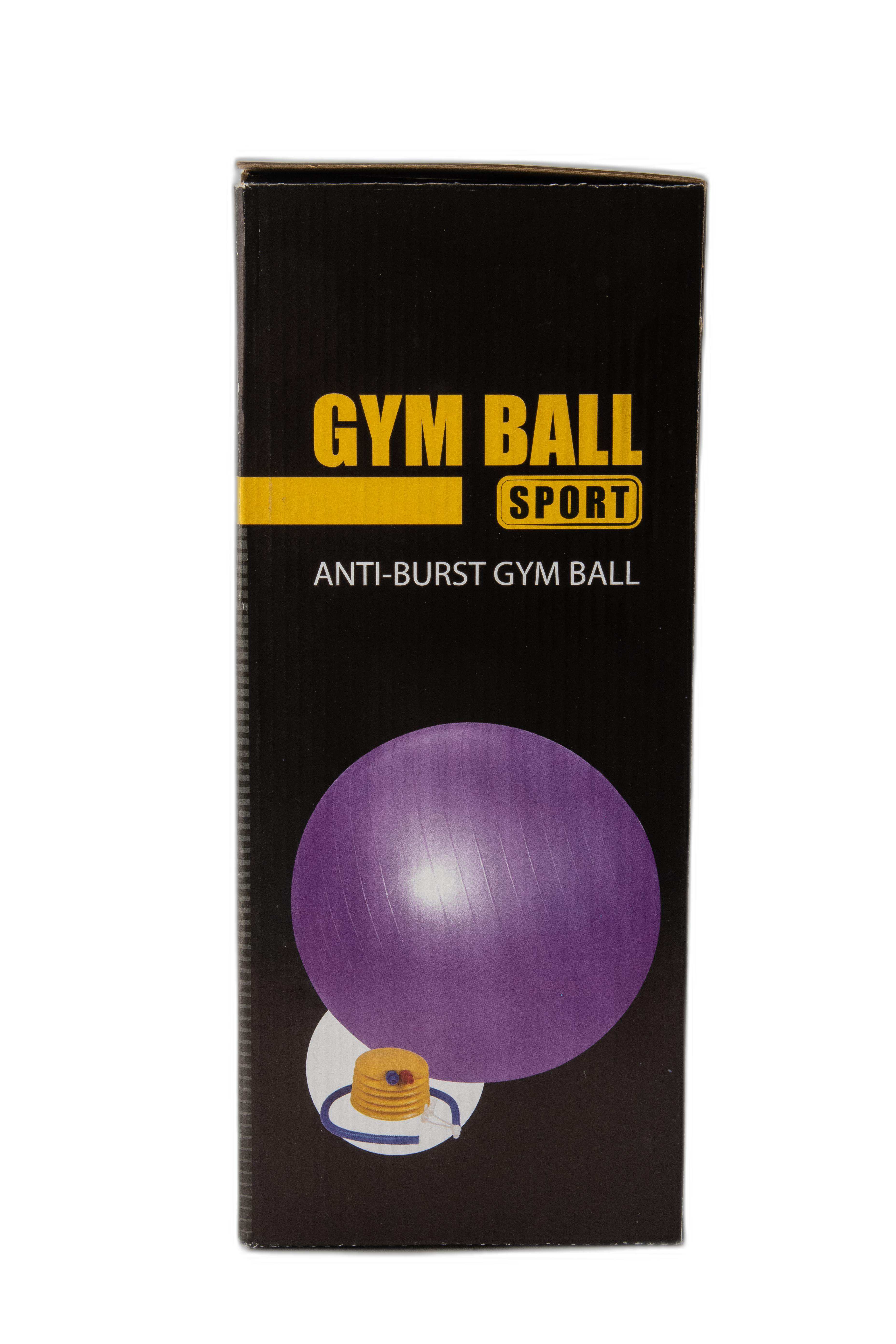 توپ تناسب اندام طوسی جیم بال GYM Ball قطر 75 سانتی متر