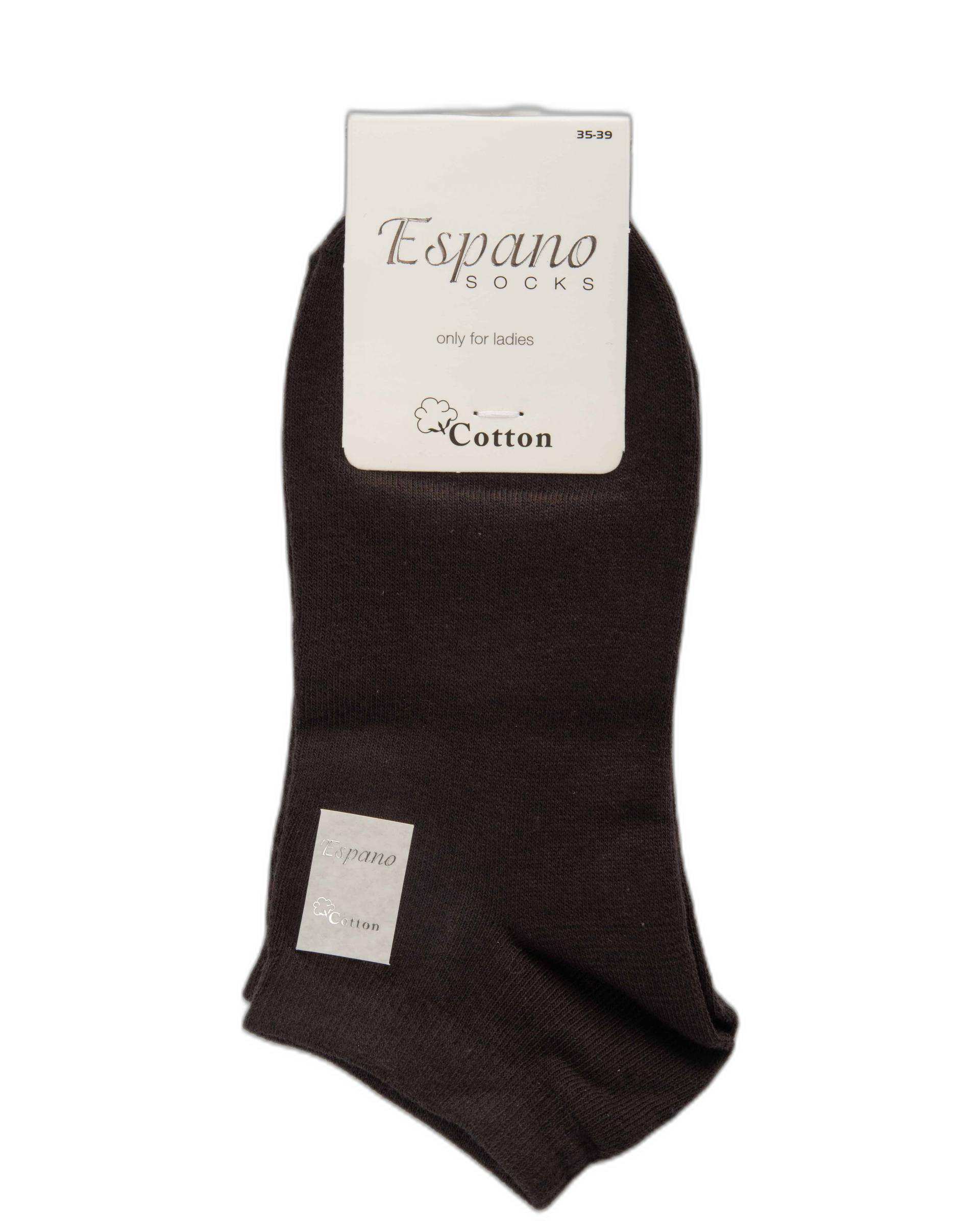 جوراب زنانه مچی قهوه ای اسپانو Espanoo