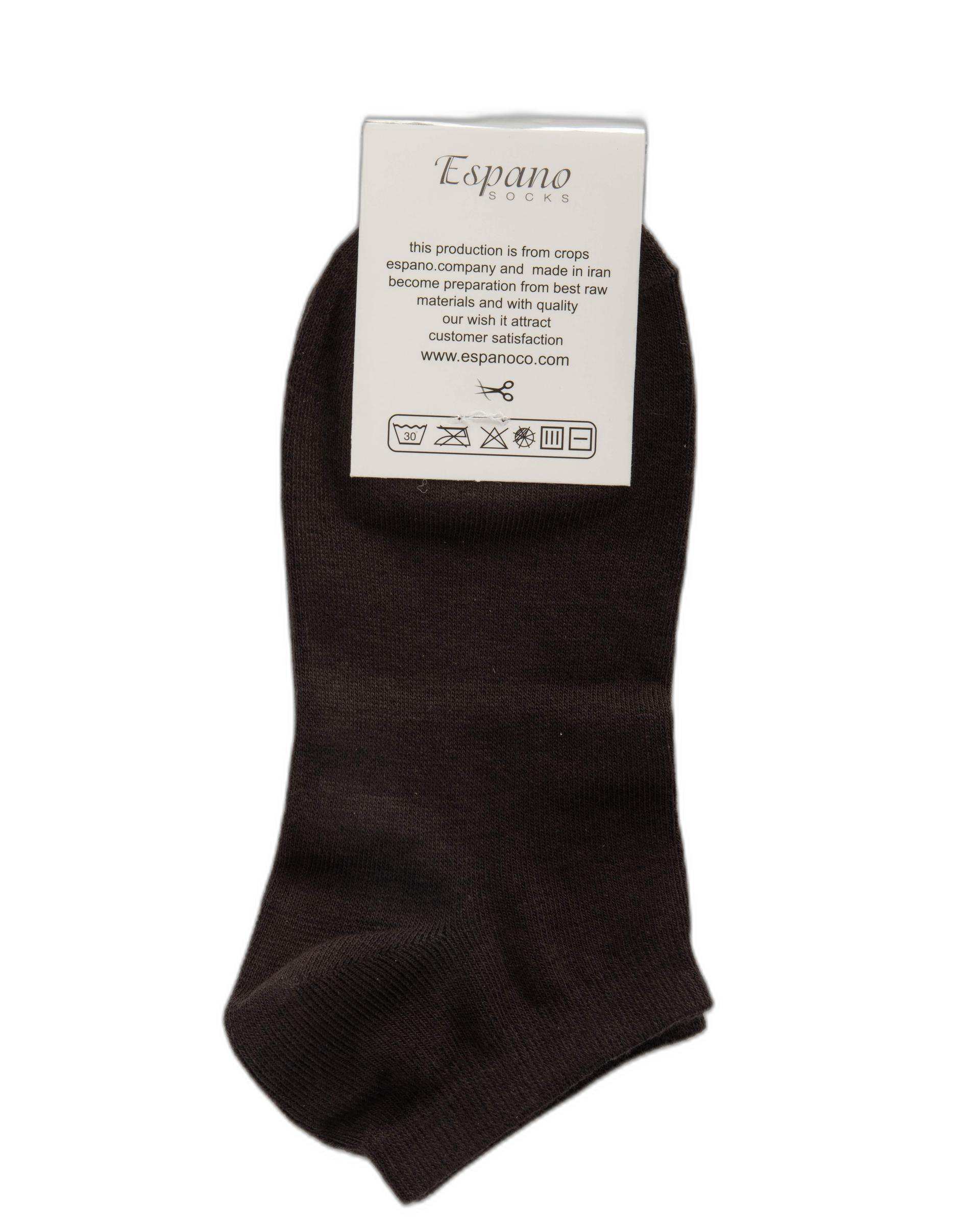 جوراب زنانه مچی قهوه ای اسپانو Espanoo