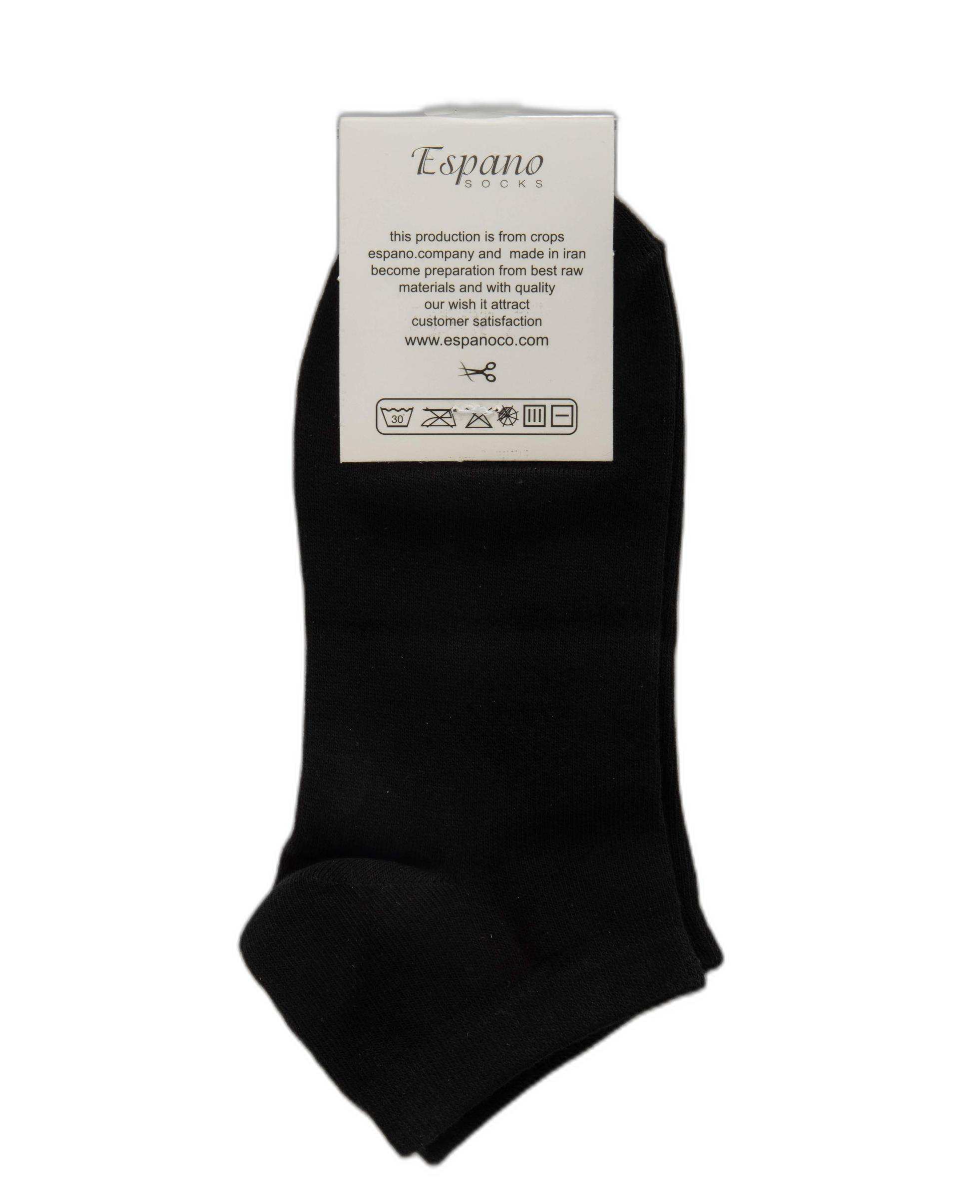 جوراب زنانه مچی مشکی اسپانو Espanoo
