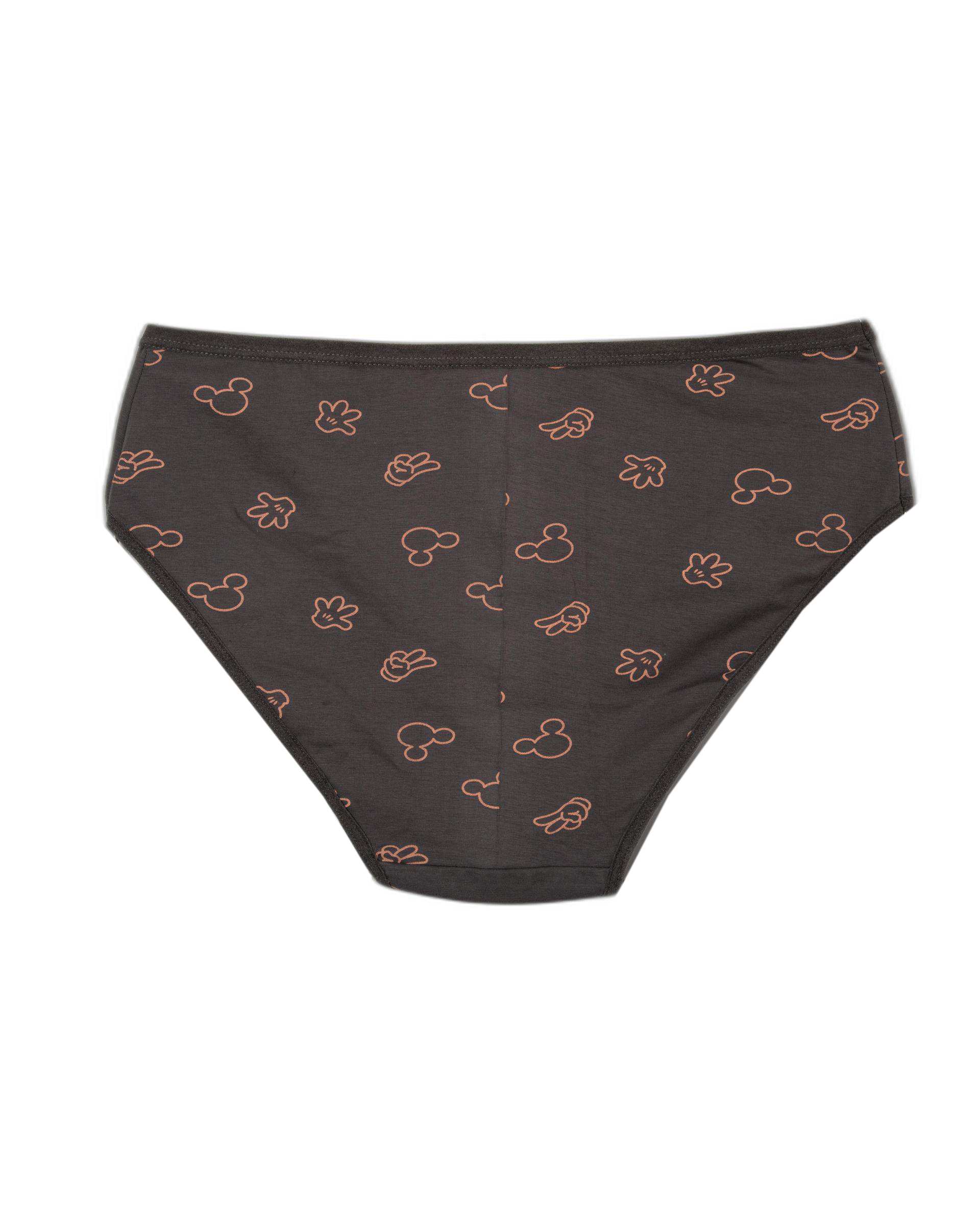 شورت زنانه طوسی اورجینال Original طرح میکی