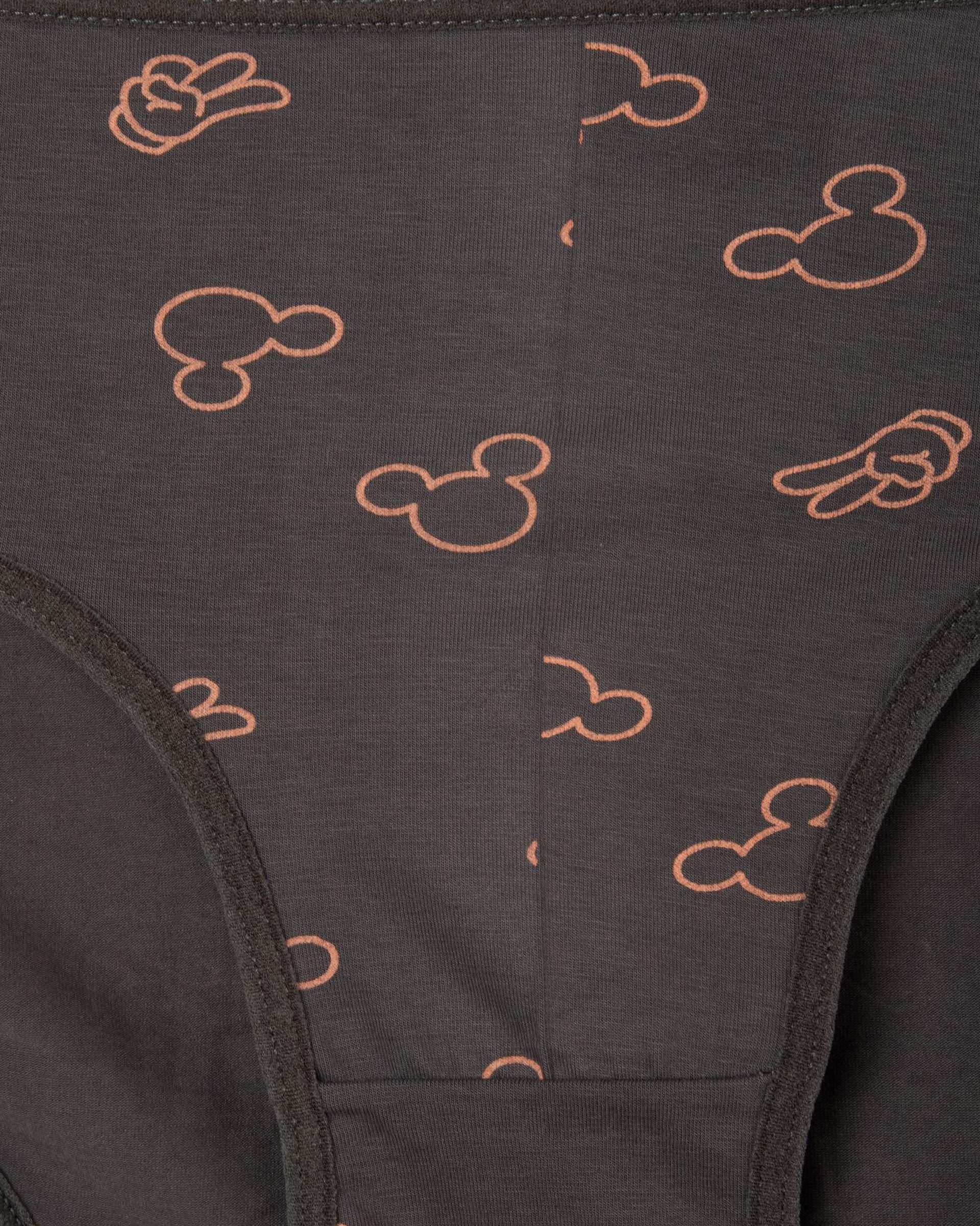 شورت زنانه طوسی اورجینال Original طرح میکی