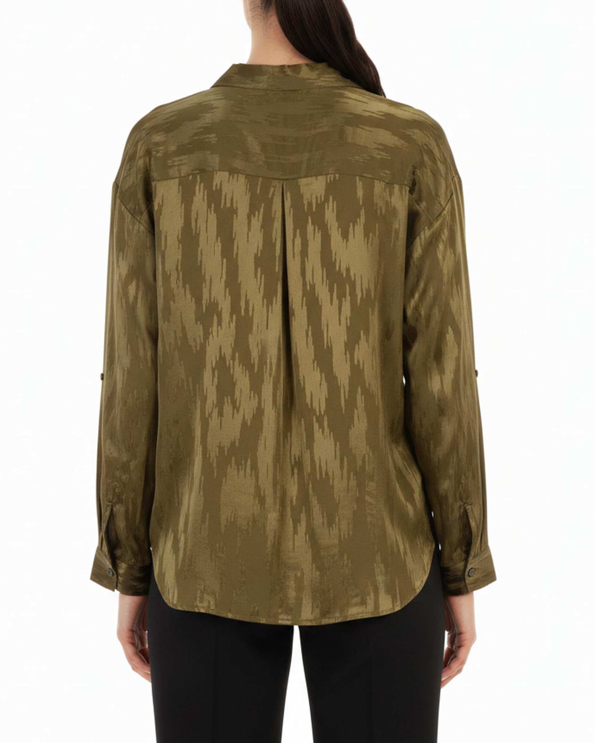 شومیز زنانه سبز یشمی پرستیژ Prestige کد 2825