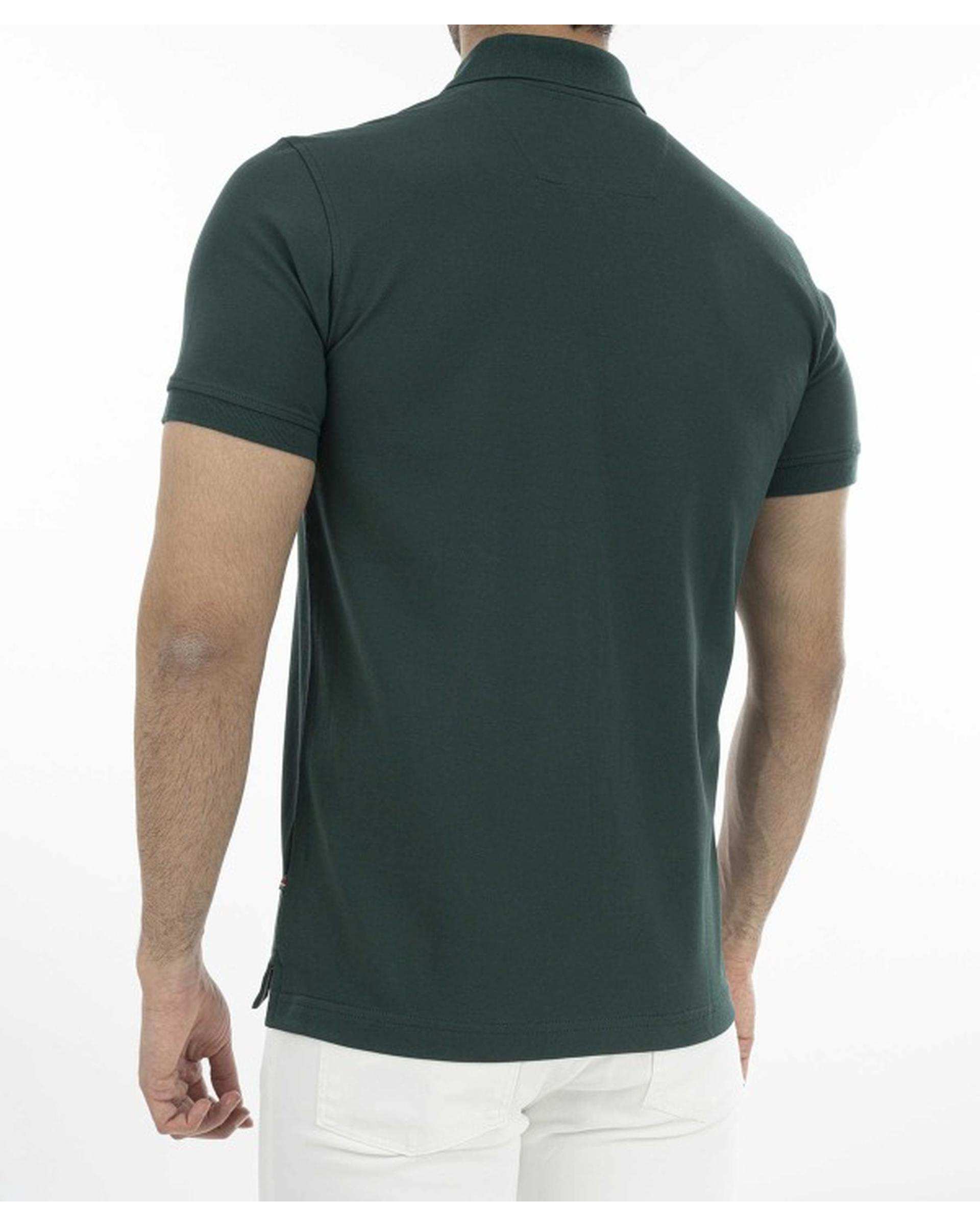 پولوشرت مردانه جودون یقه تنیسی سبز تیره جی پی ای JPA کد 4011032184