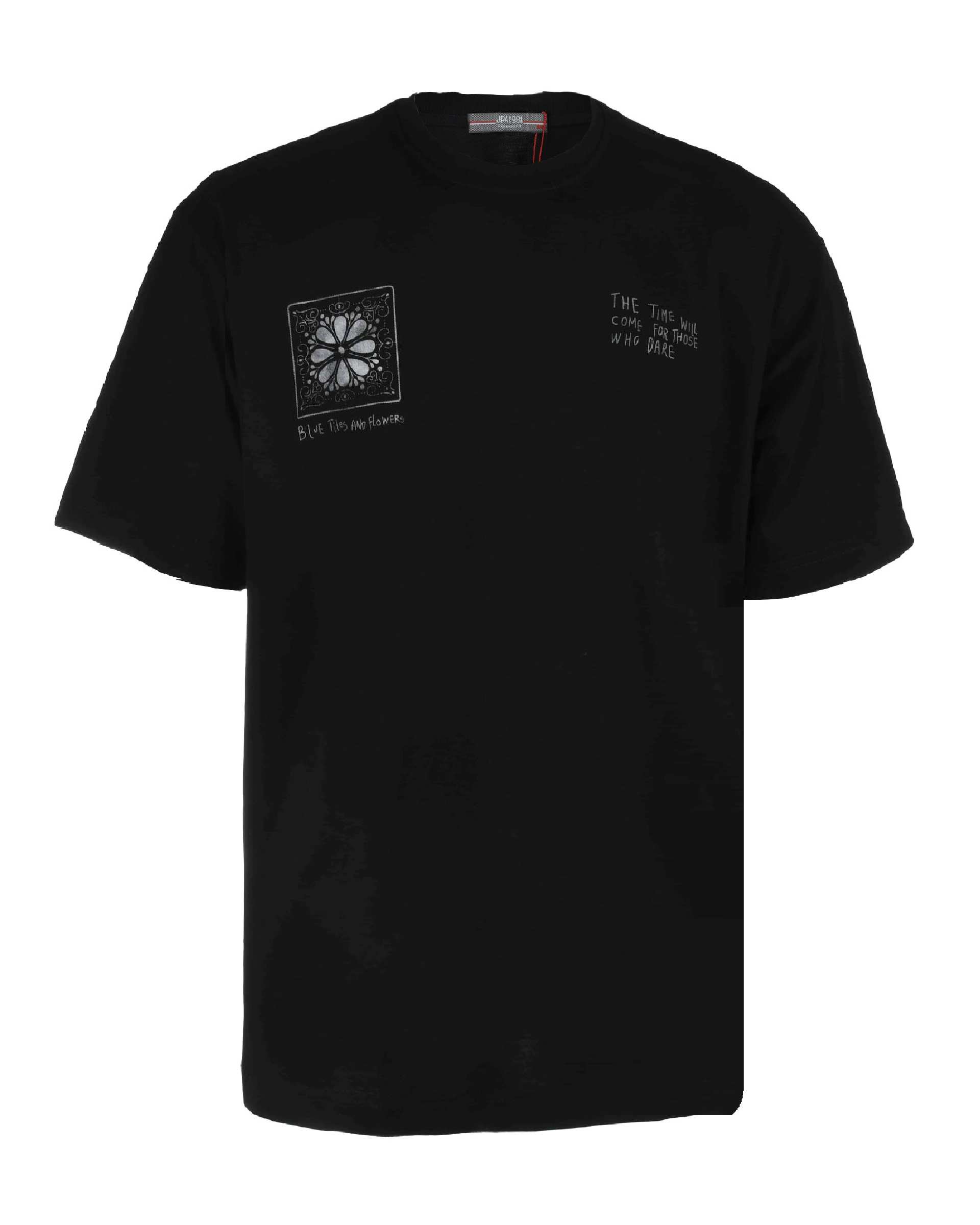 تی شرت مردانه یقه گرد مشکی جی پی ای JPA کد 4011012281