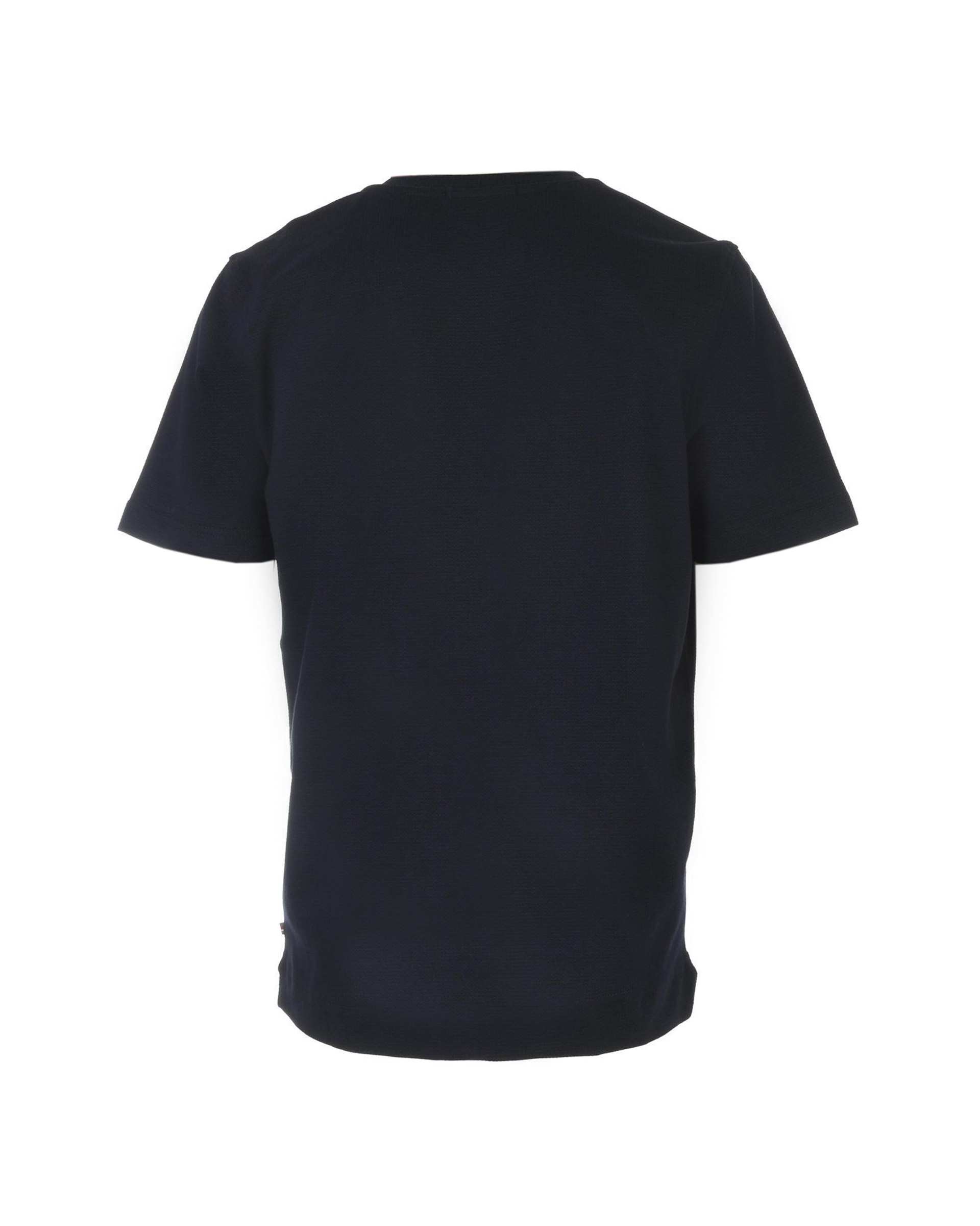 تی شرت مردانه نخی یقه کوبایی سرمه ای جی پی ای JPA کد 4011302381