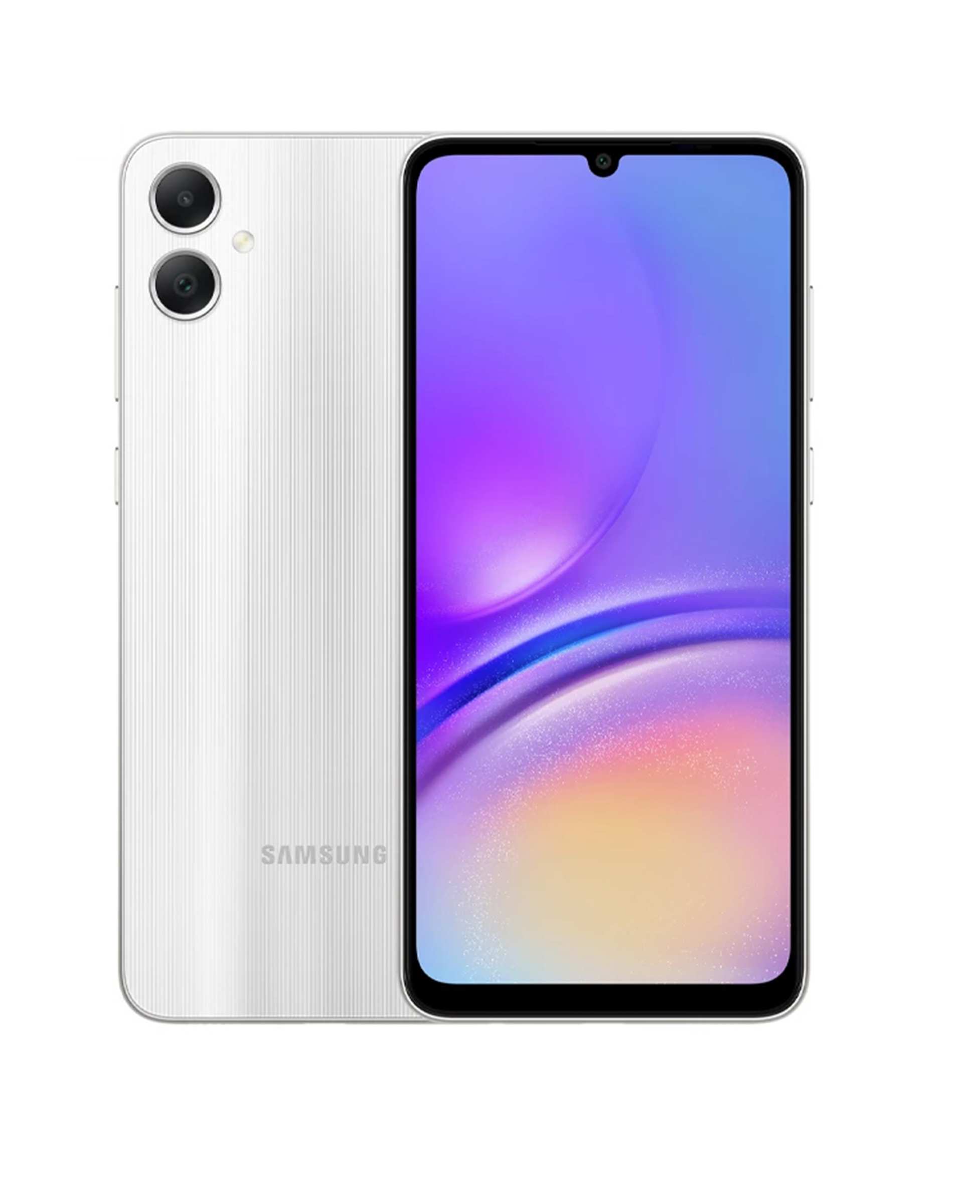 گوشی موبایل سامسونگ مدل Galaxy A05 دو سیم کارت ظرفیت 128 گیگابایت و رم 4 گیگابایت نقره ای